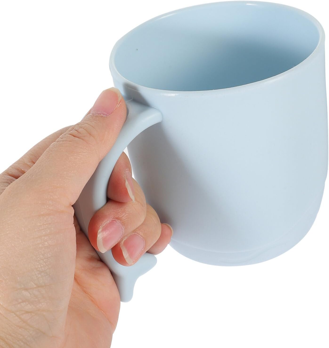 Zerodeko 2pcs Dolphin Toothbrush Cup Reusable Bathroom Gargling Mugs