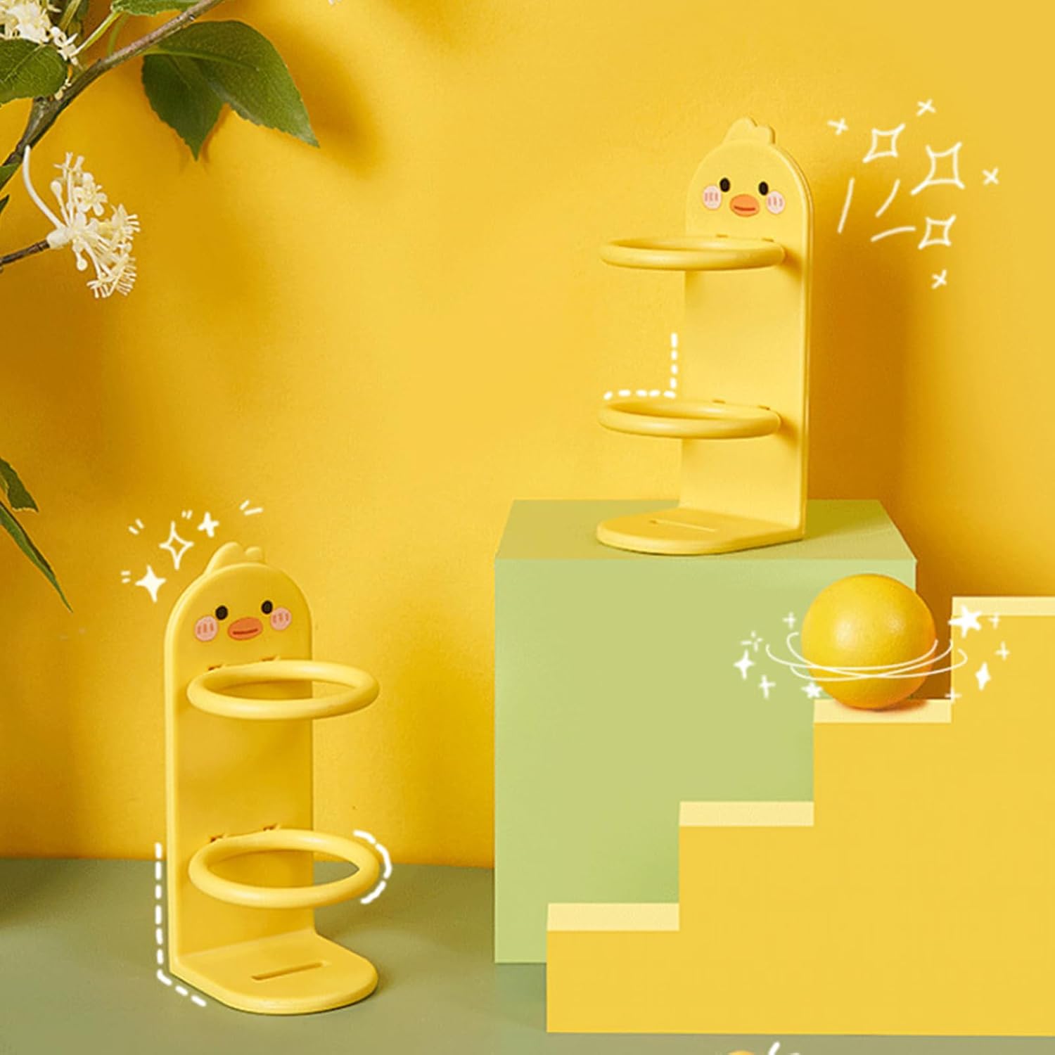 Stylish Wall-Mounted Electric Toothbrush Holder