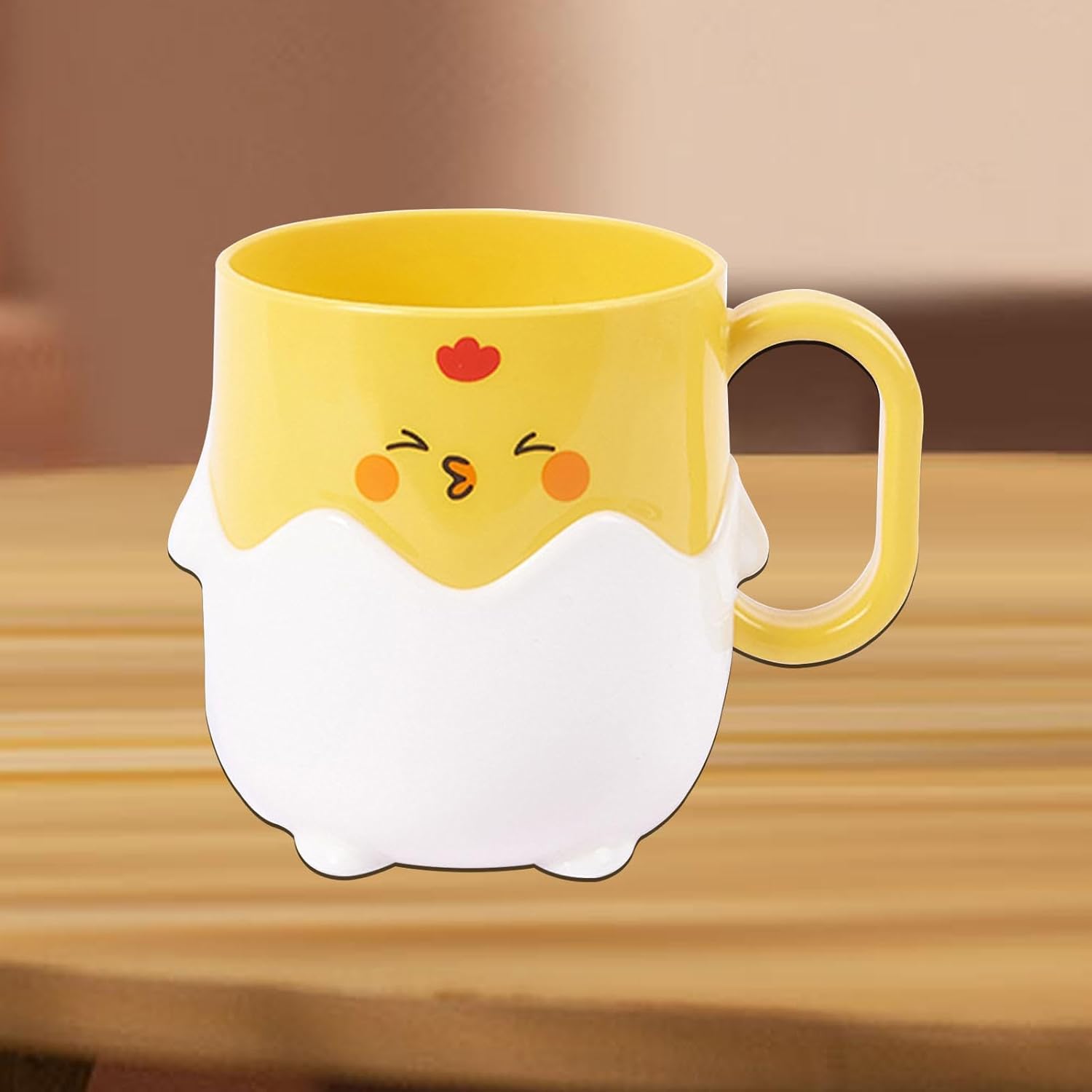 Cartoon Chicken Toothbrush Cup Reusable Portable
