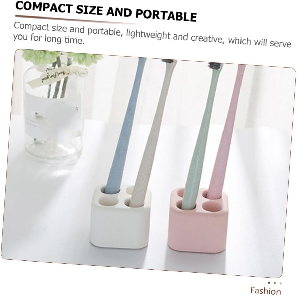 Rustic Diatomite Toothbrush Holder Mini