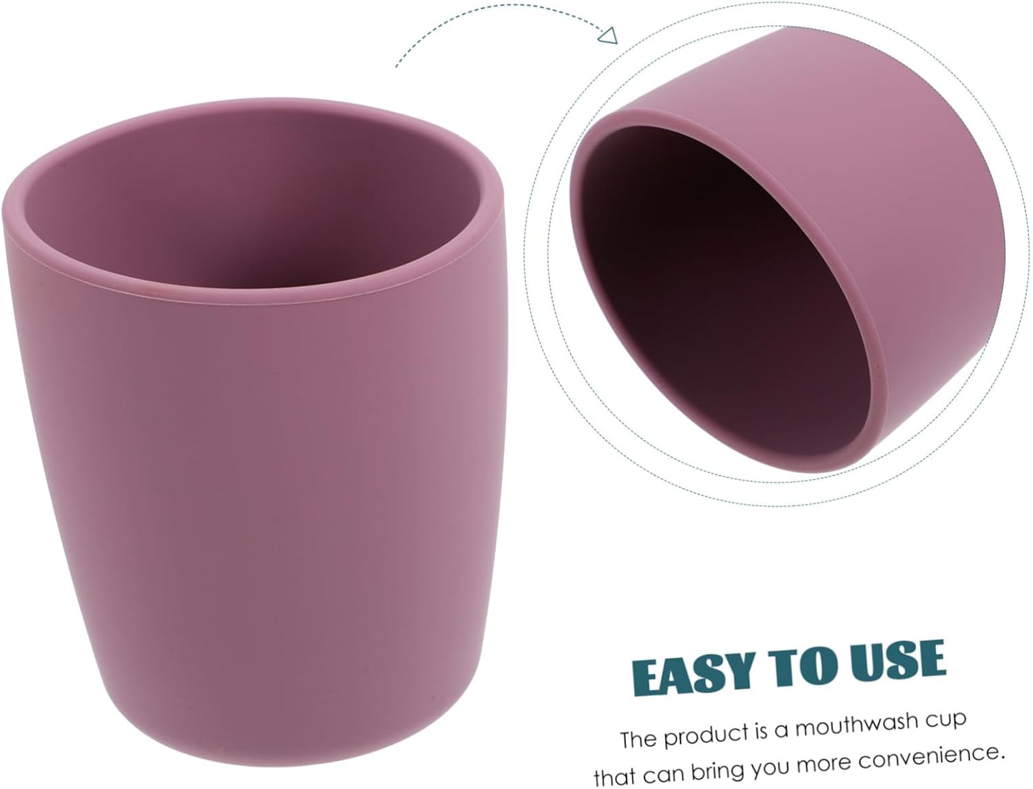 JECOMPRIS Silicone Toothbrush Holder