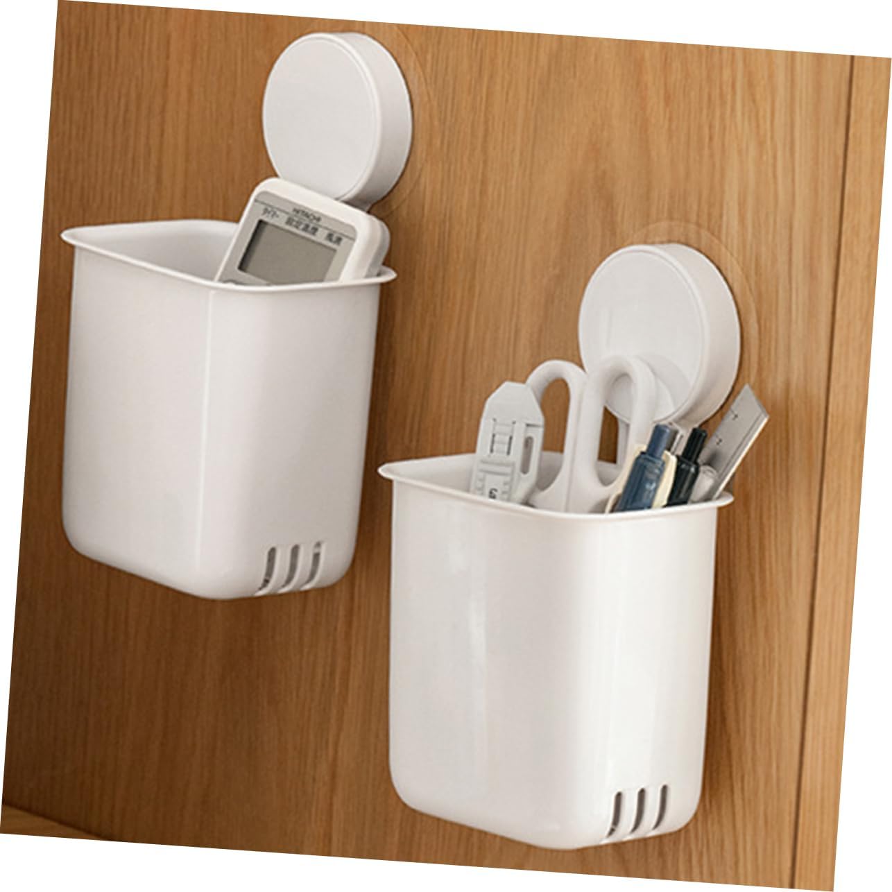 Luxshiny Wall-Mounted Toothbrush Holder