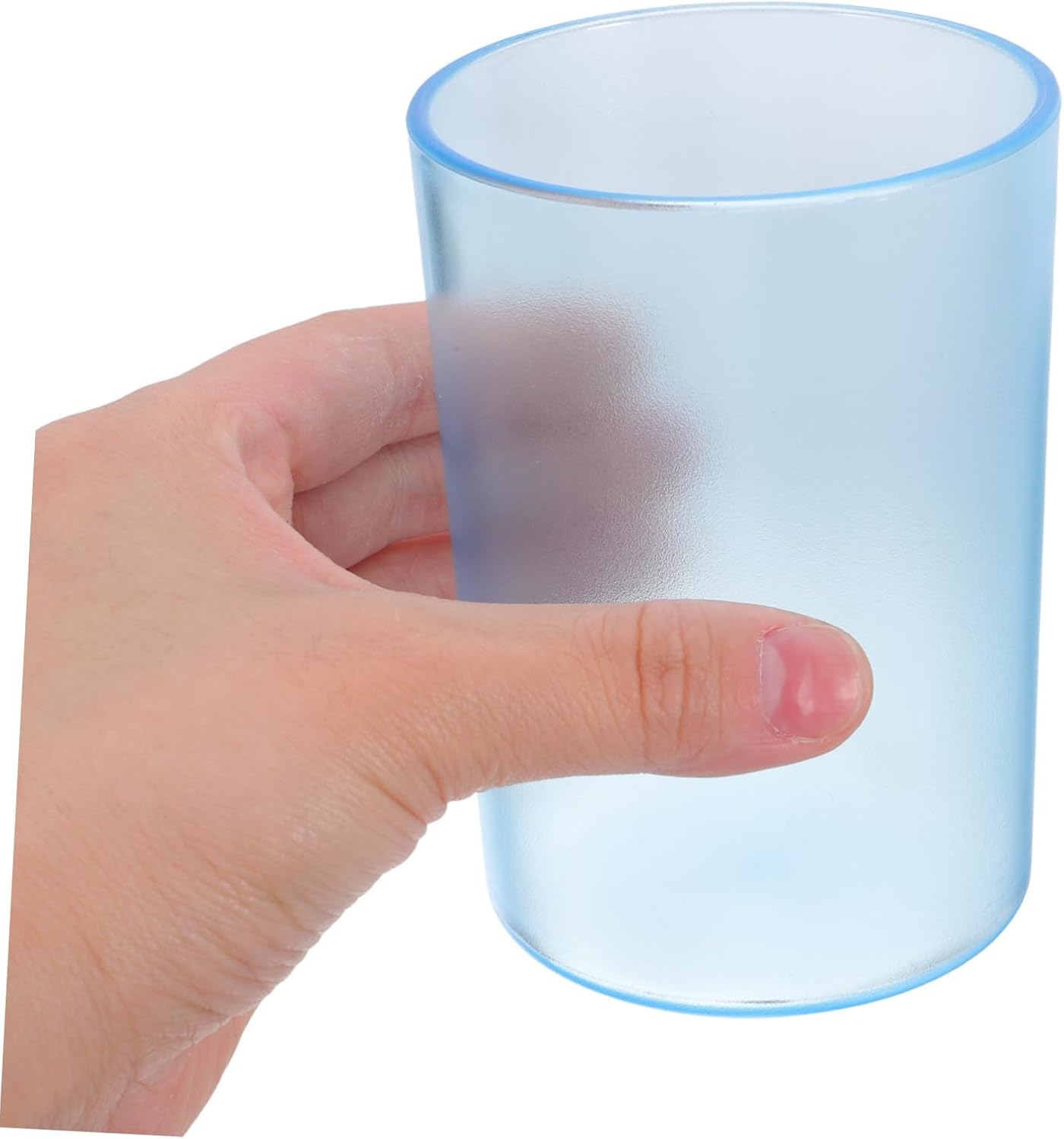 IMIKEYA Transparent Toothbrush Gargle Cup for Adults and Kids