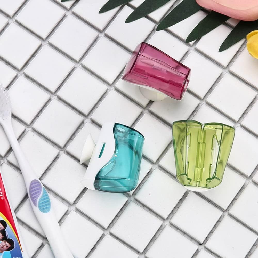 GOFIDIN 6-Piece Suction Cup Toothbrush Covers