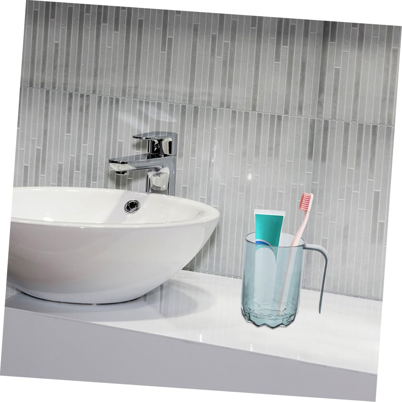 3pcs Nordic Style Reusable Toothbrush Holder Set