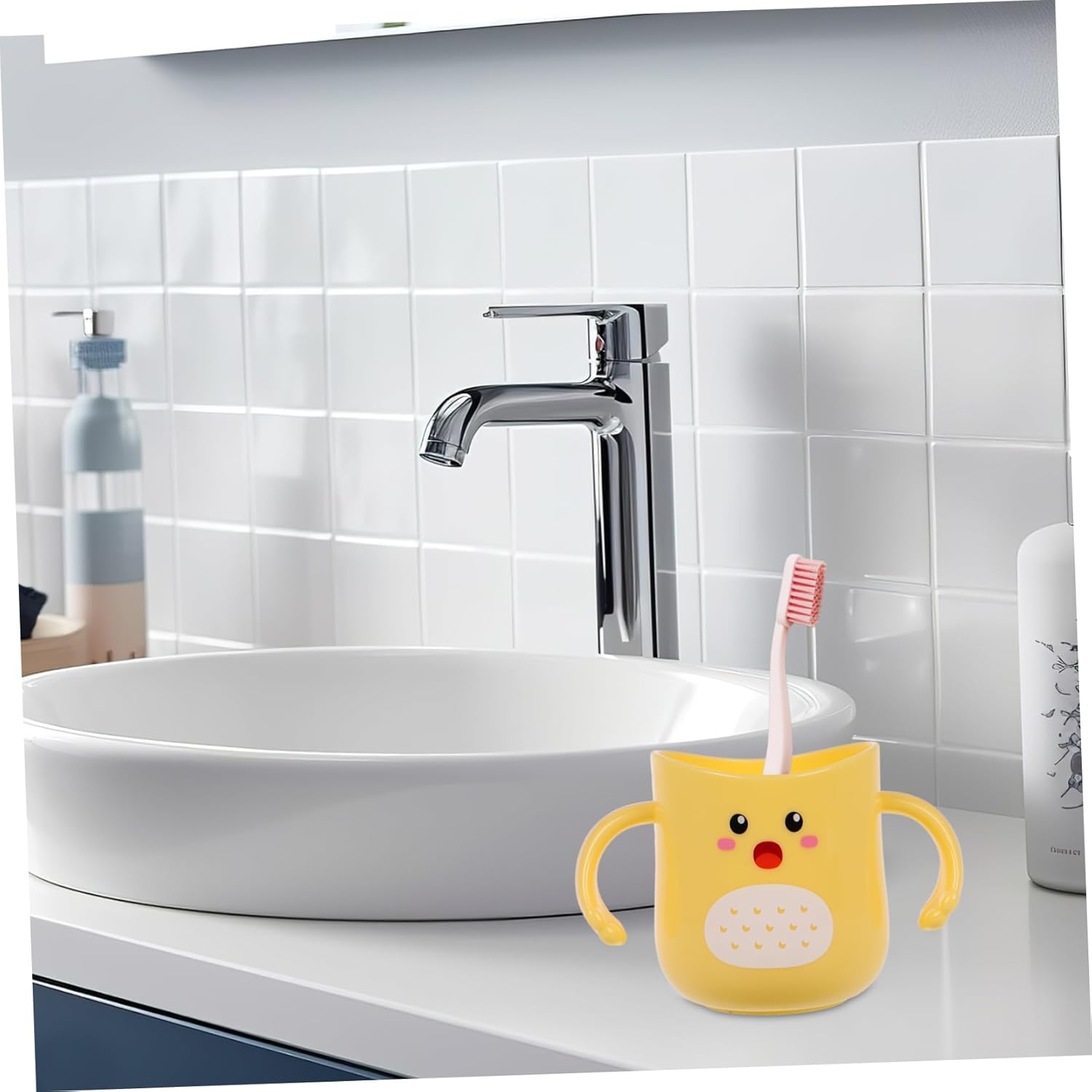 CUTE DINOSAUR TOOTHBRUSH CUP