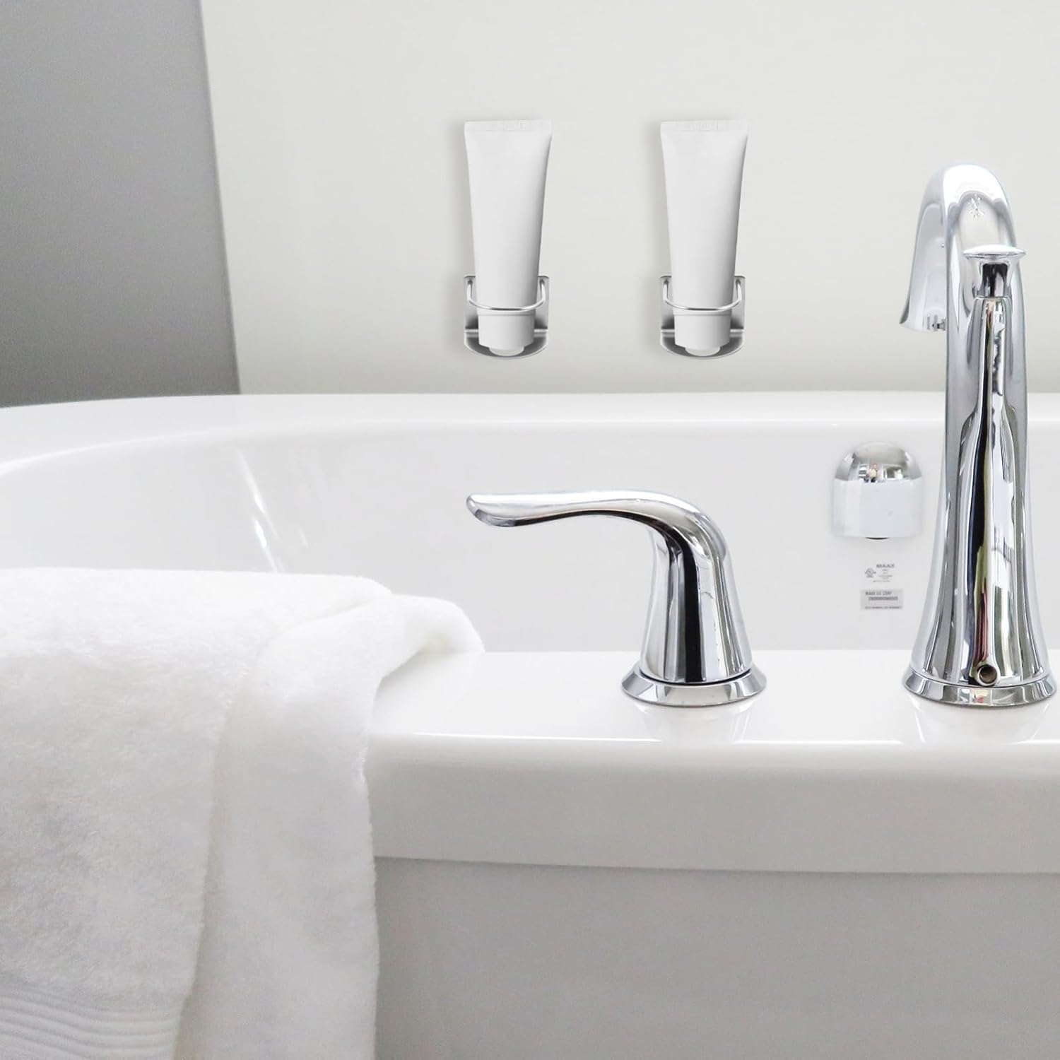 Stainless Steel Wall-Mounted Toothpaste Holder