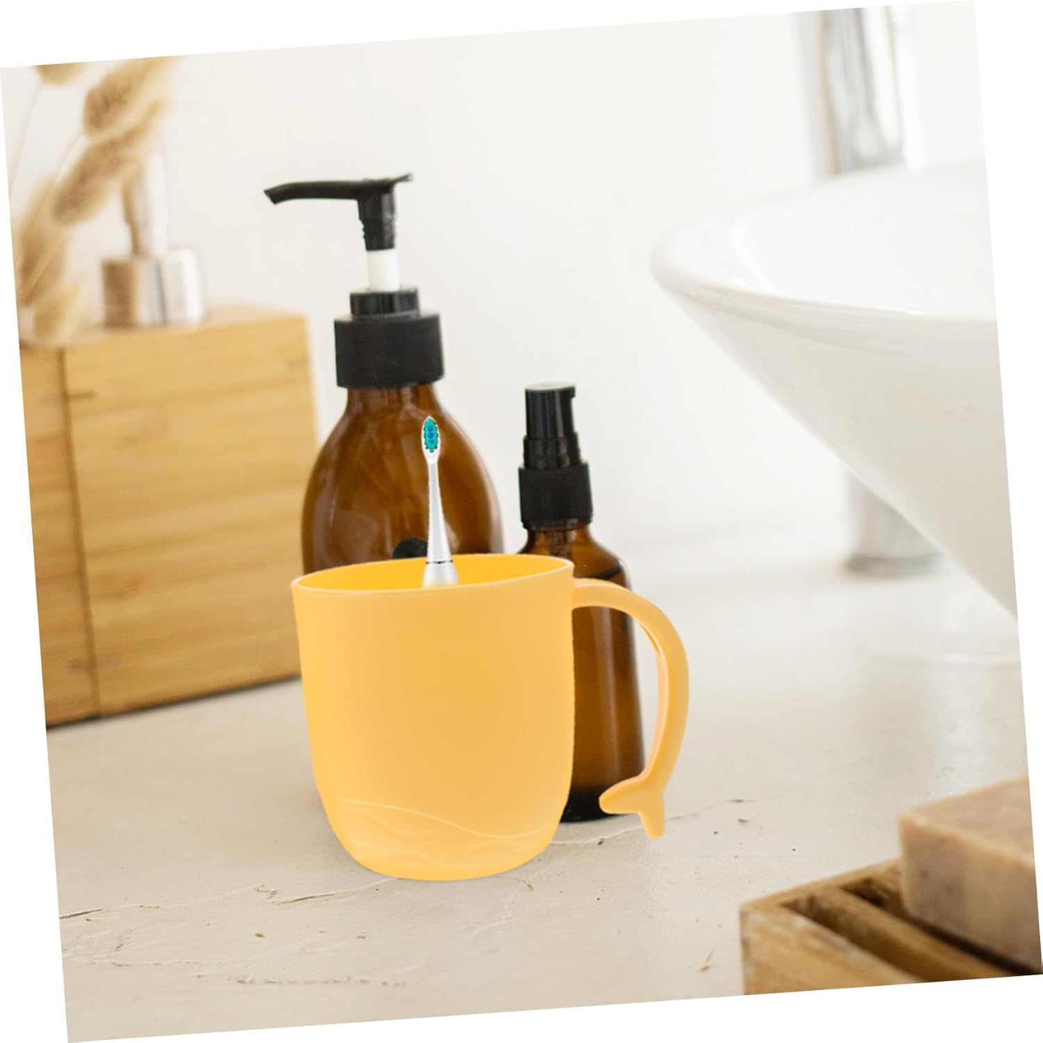 ABOOFAN 2pcs Dolphin Shaped Mouthwash Cups