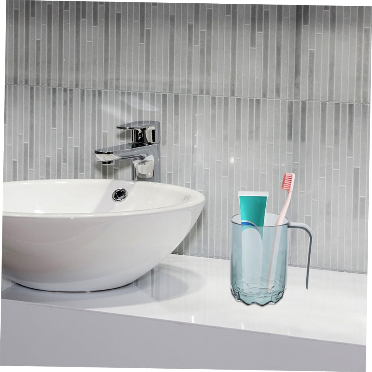 BESTYASH 3-Piece Portable Toothbrush Holder Set