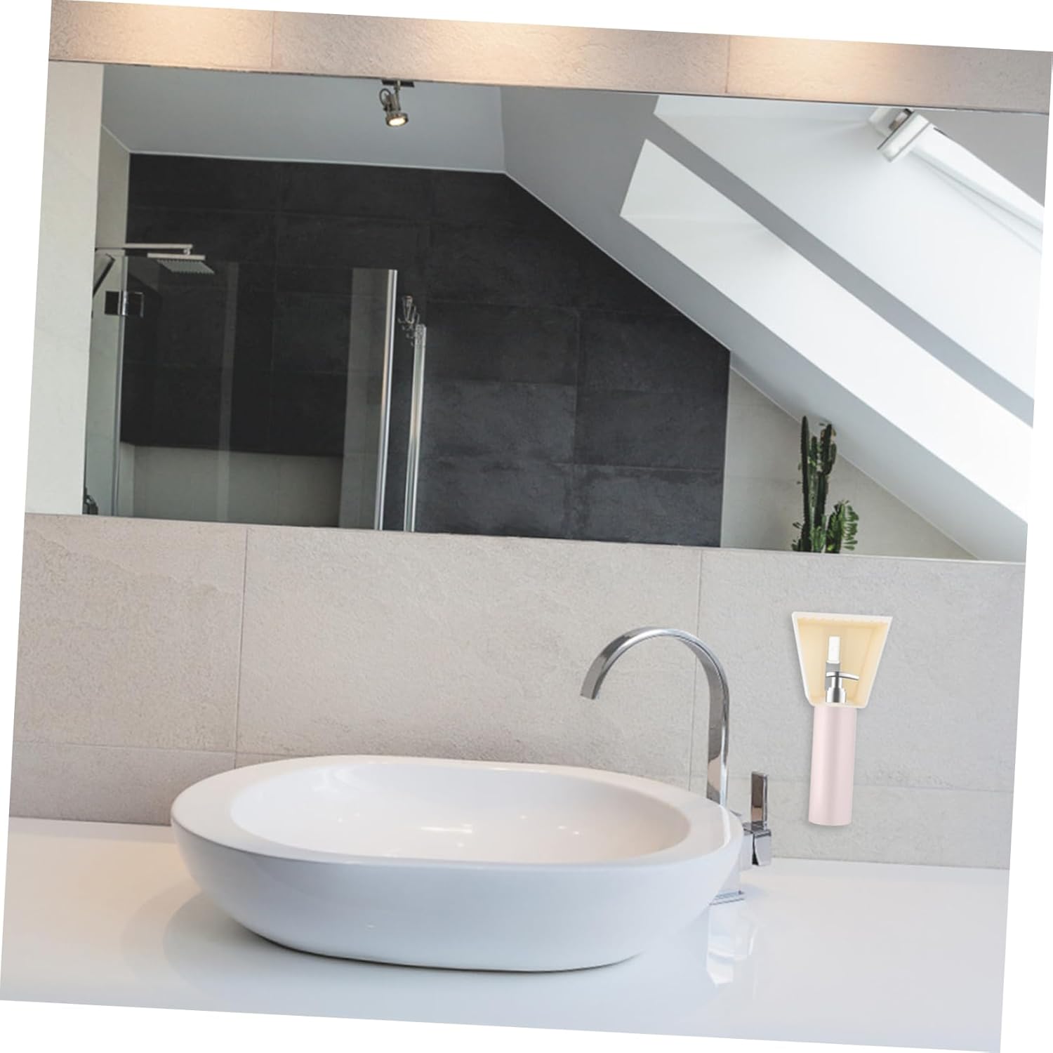 Space-Saving Stylish 2-Piece Shampoo Rack for Bath Kitchen