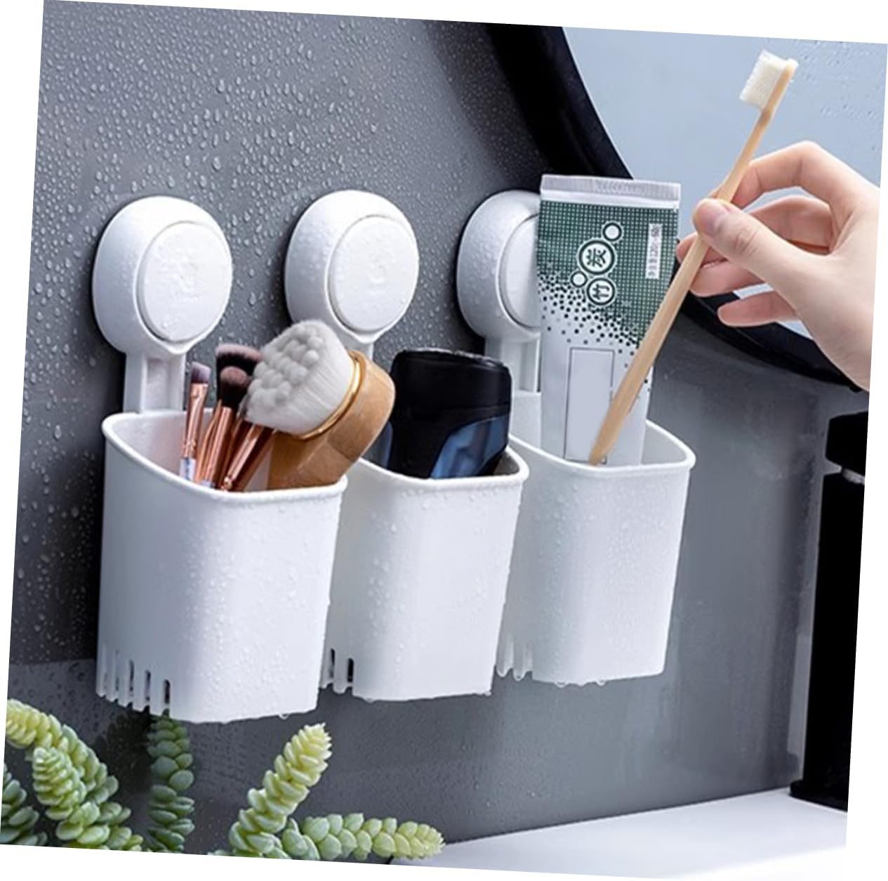 Unomor Suction Cup Toothbrush Holder