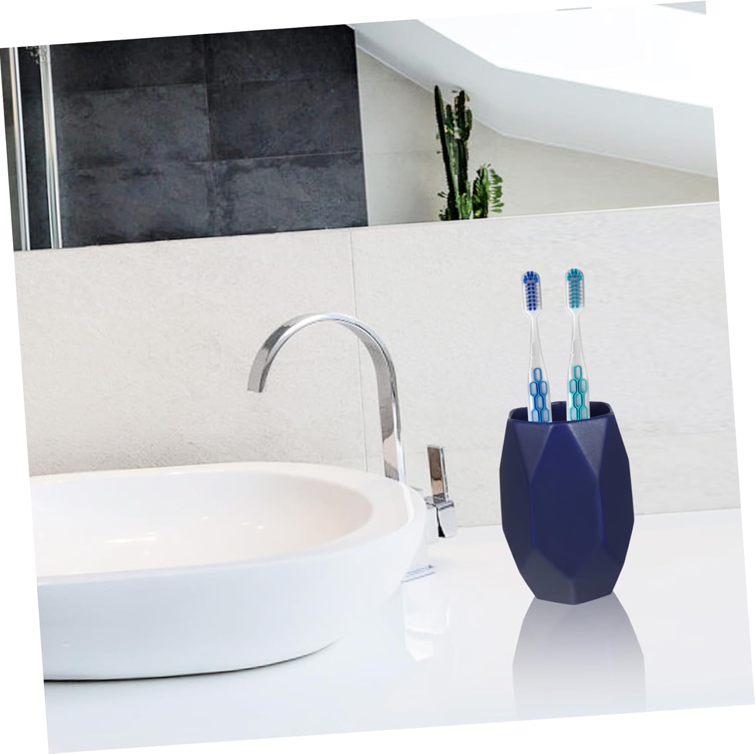 Premium Ceramic Toothbrush Cup Home Dorm Style
