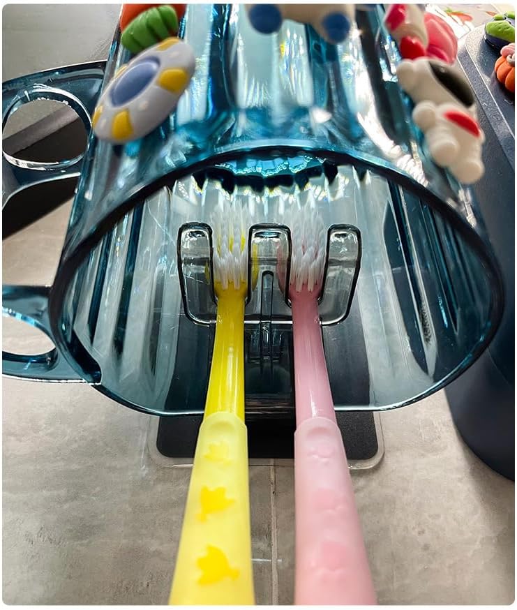Automatic Toothpaste Dispenser for Kids 3 Piece Set