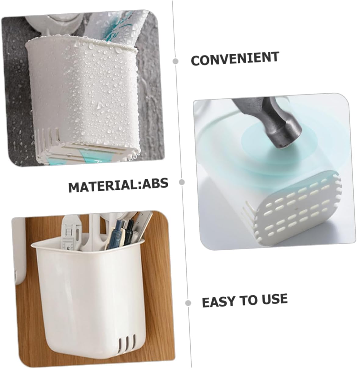 Coolhiya Myth Jamie Wall-Mounted Toothbrush Holder For Electric Toothbrushes