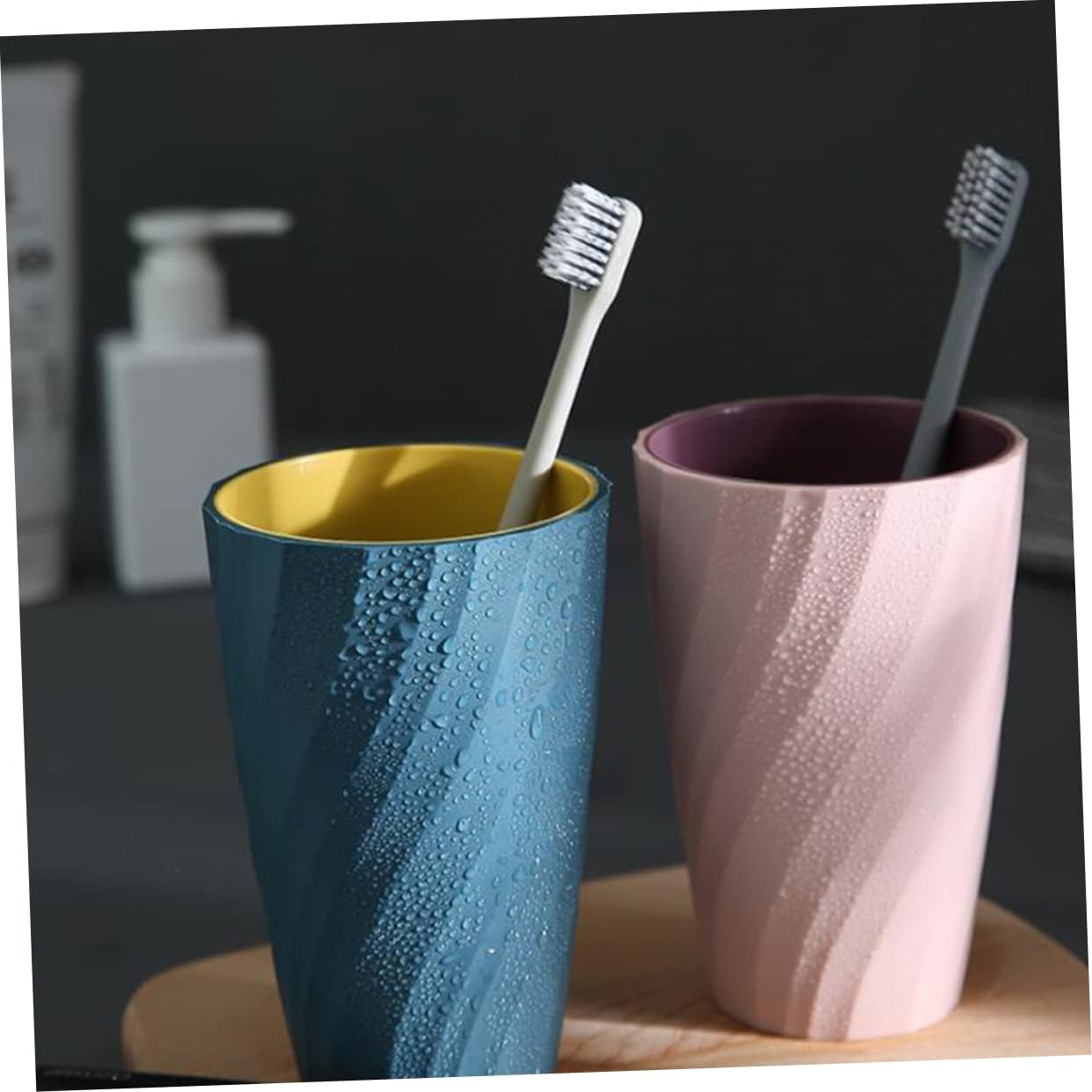 Mucklory Travel Toothbrush Holder 2-Pack