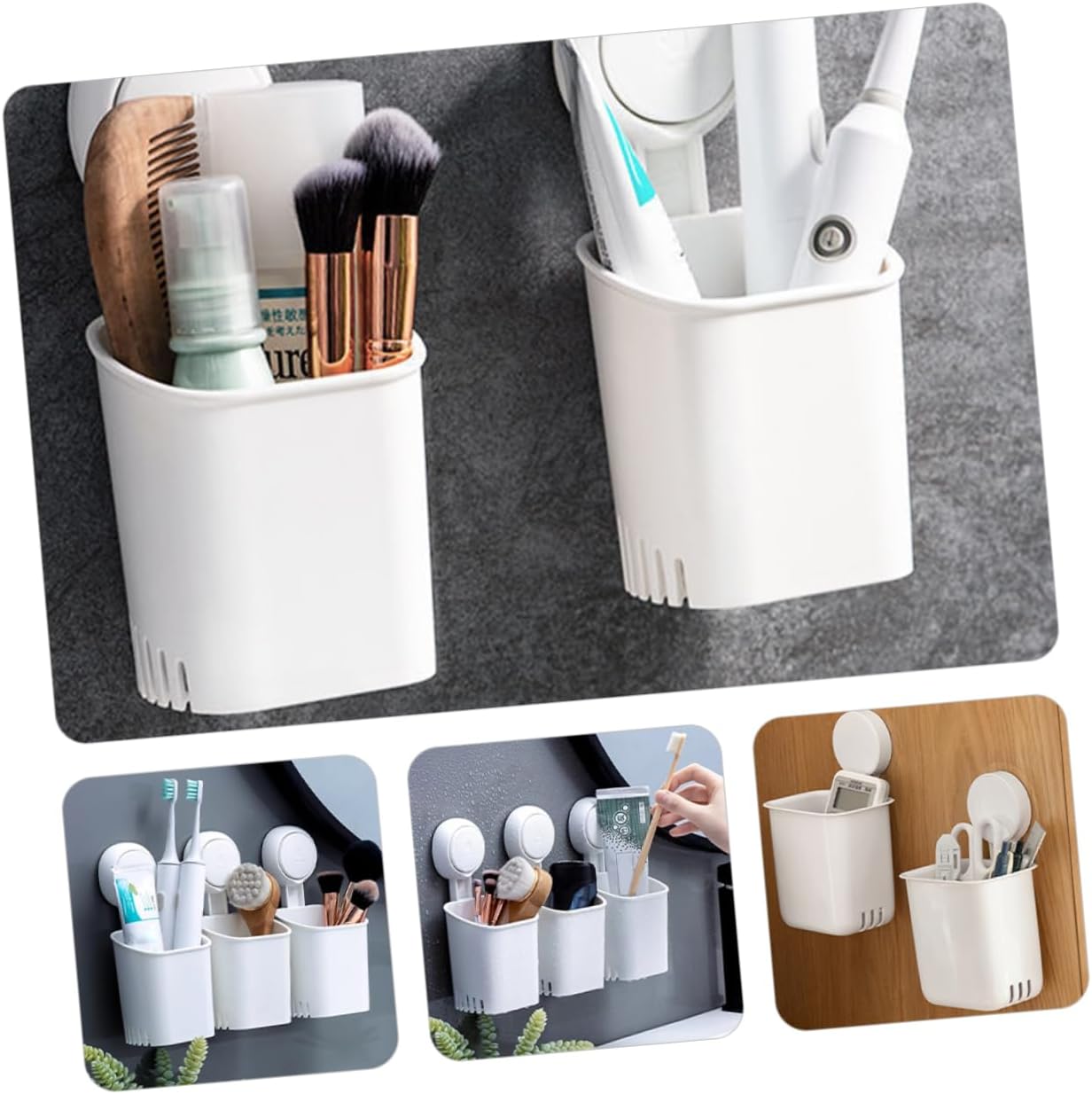 Coolhiya Myth Jamie Wall-Mounted Toothbrush Holder For Electric Toothbrushes