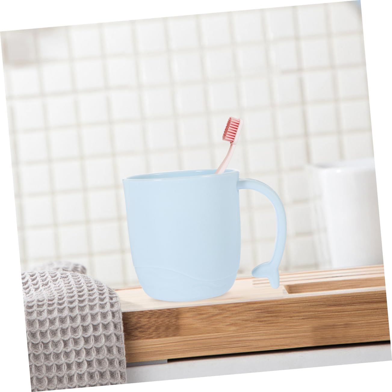 Adorable Dolphin Toothbrush Mugs for Boys Girls
