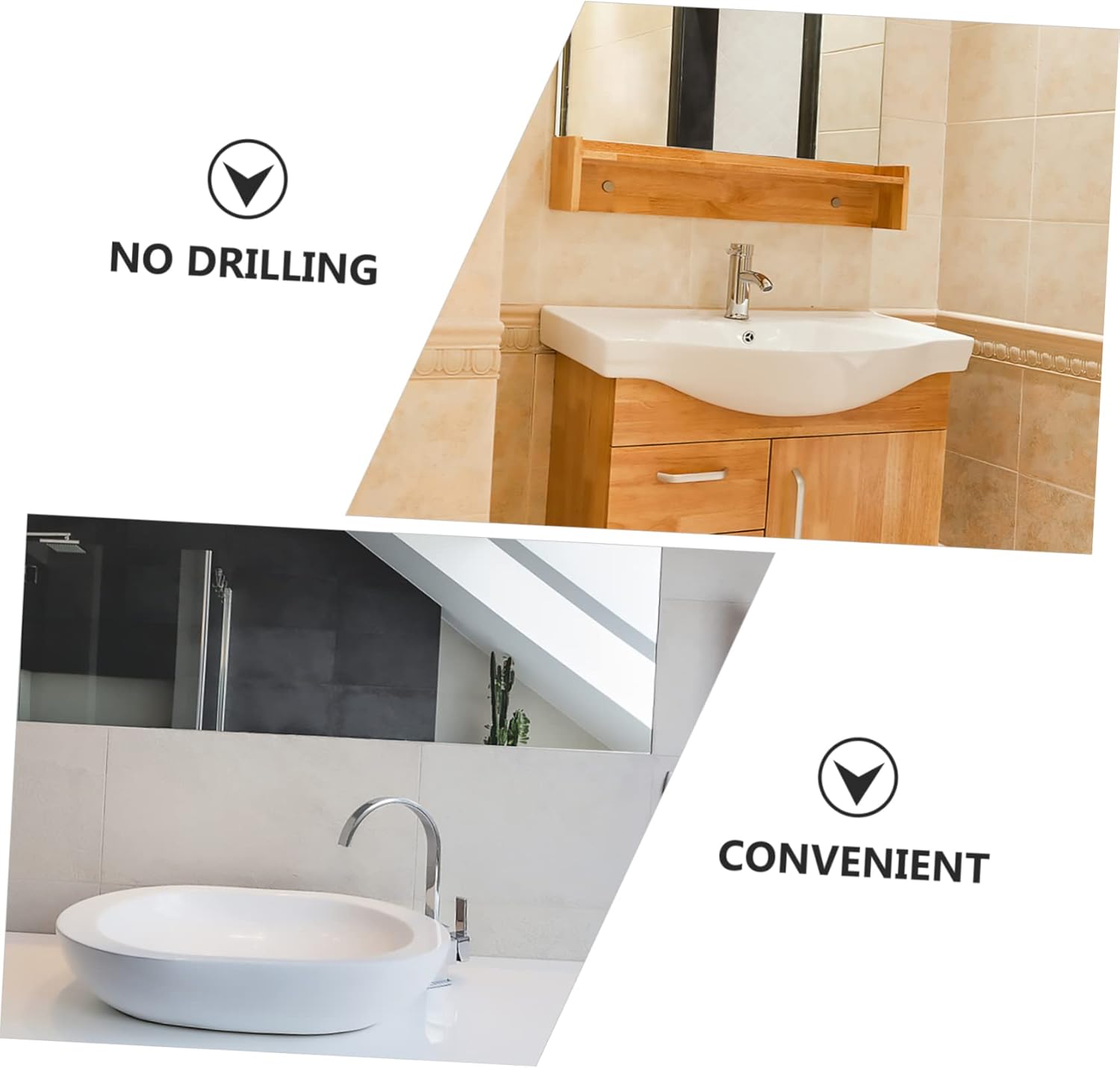 Adjustable Wall-Mounted Electric Toothbrush Holder for Bathrooms with Strong Adhesive