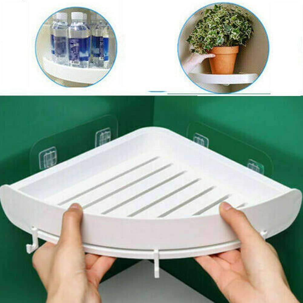 Magik 1-2Pc Triangular Shower Shelf Corner Storage Rack