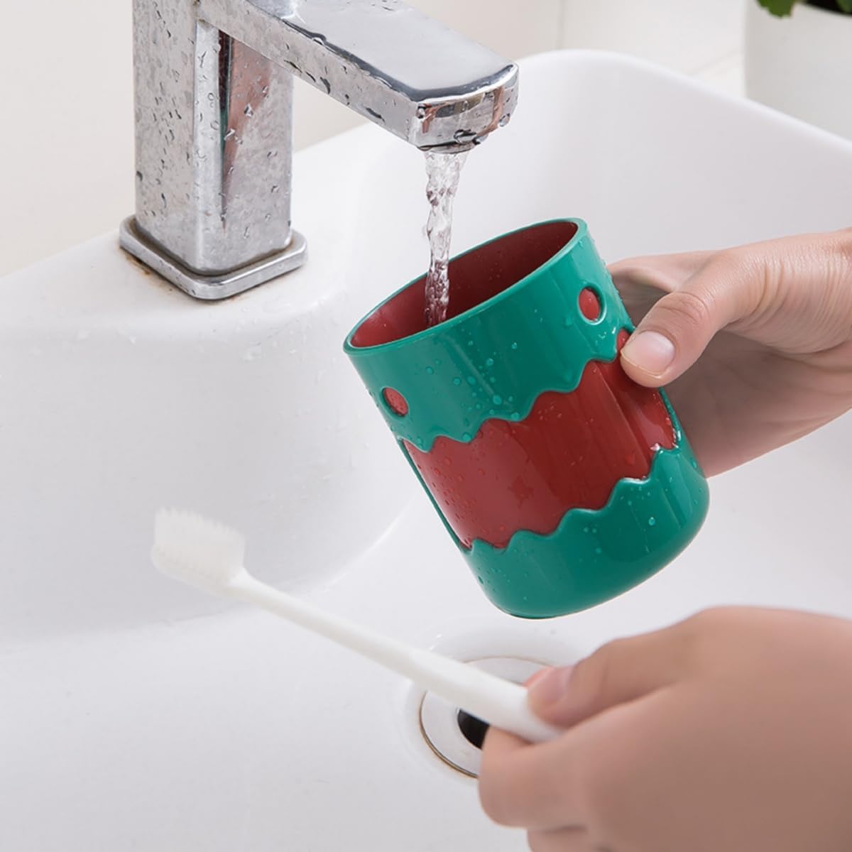 2-Pack Cute Cloud Toothbrush Tumblers