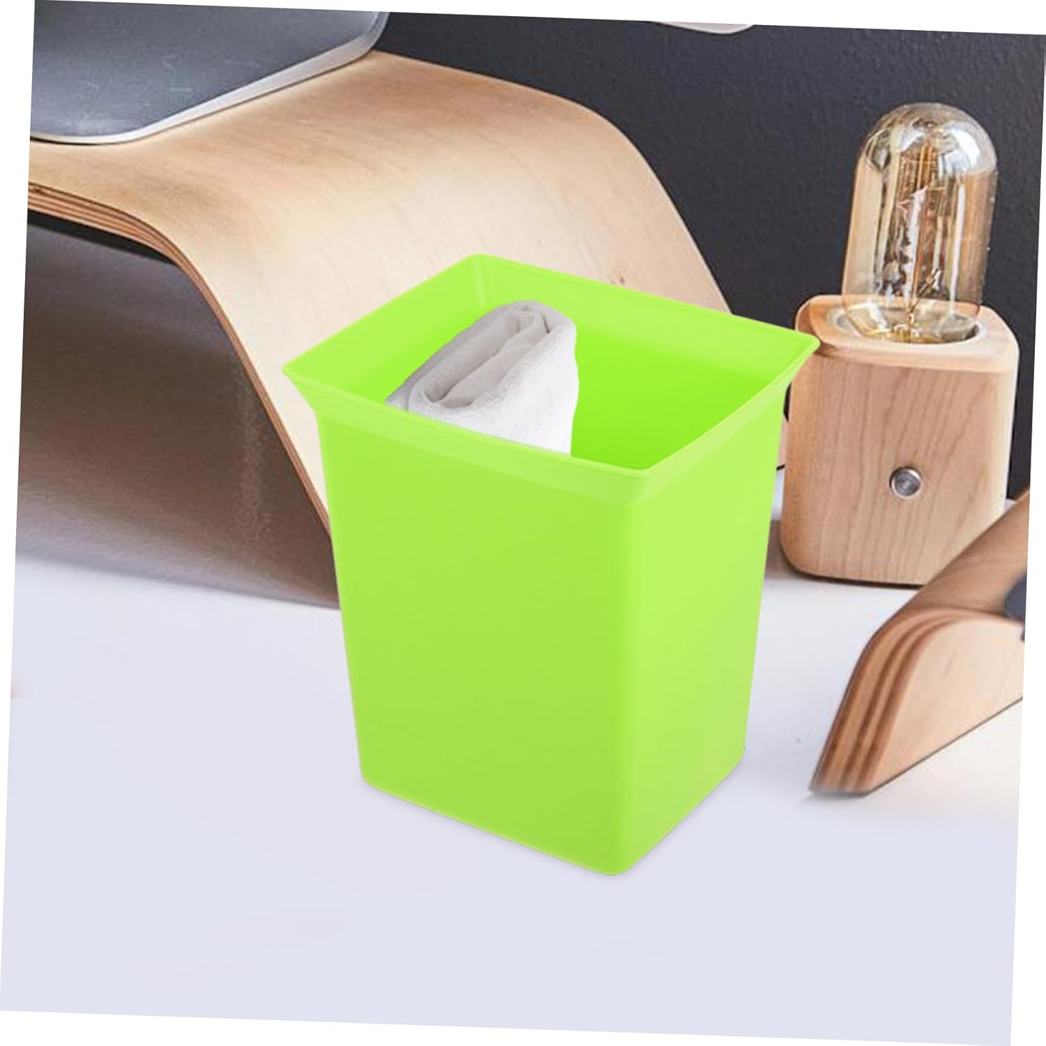 HEALEEP Portable Plastic Storage Basket for Bathroom Hotel