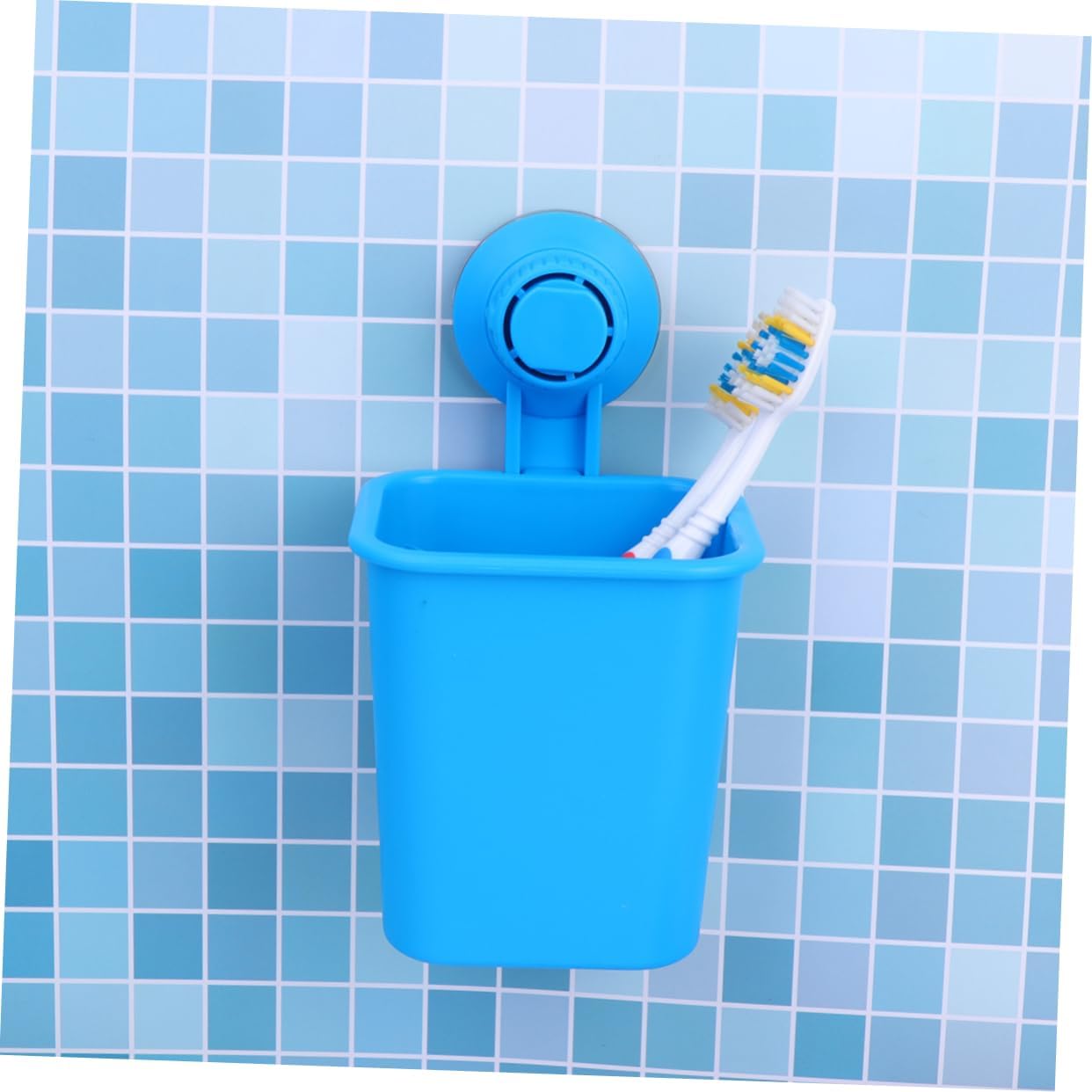 Fast-Acting Wall-Mounted Toothbrush Holder