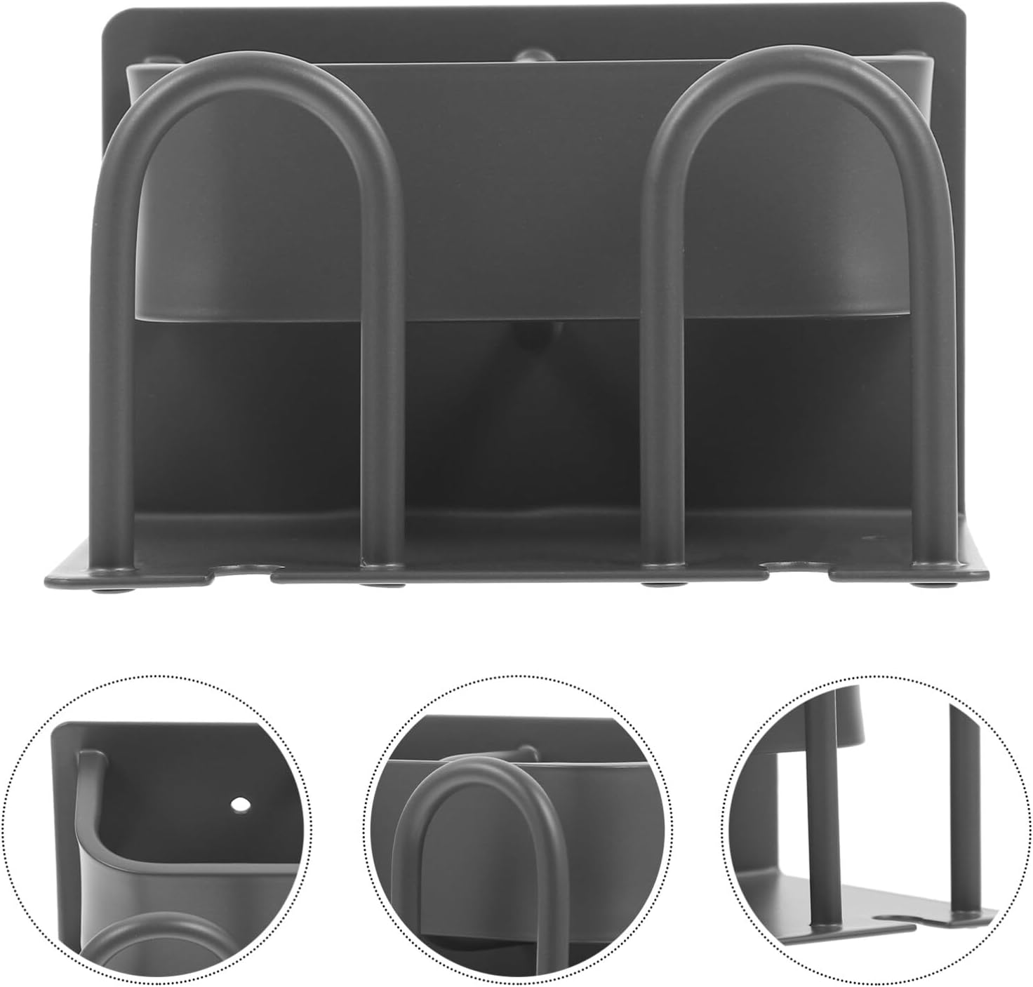 VOSAREA Space-Saving Wall-Mounted Toothbrush Holder
