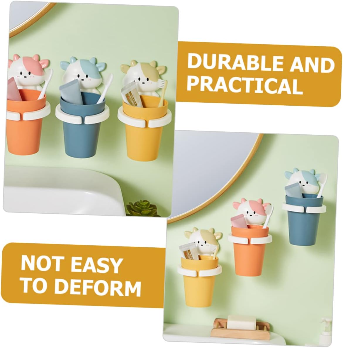Lightweight Cartoon Toothbrush Holder for Boys