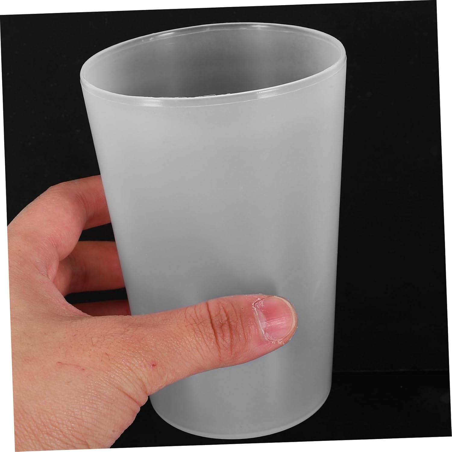 Elegant Reusable Toothbrush Mouthwash Mugs for the Bathroom