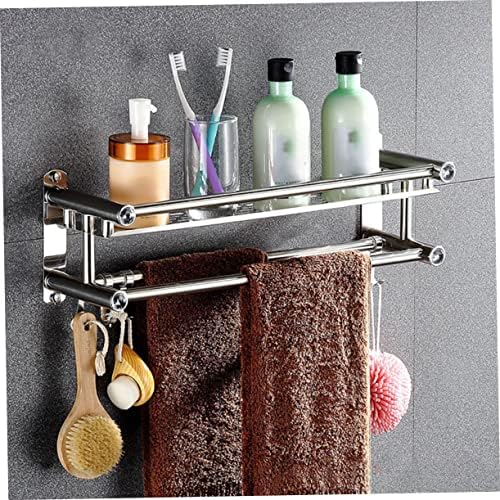 HEALLILY Stainless Steel Bath Storage Rack