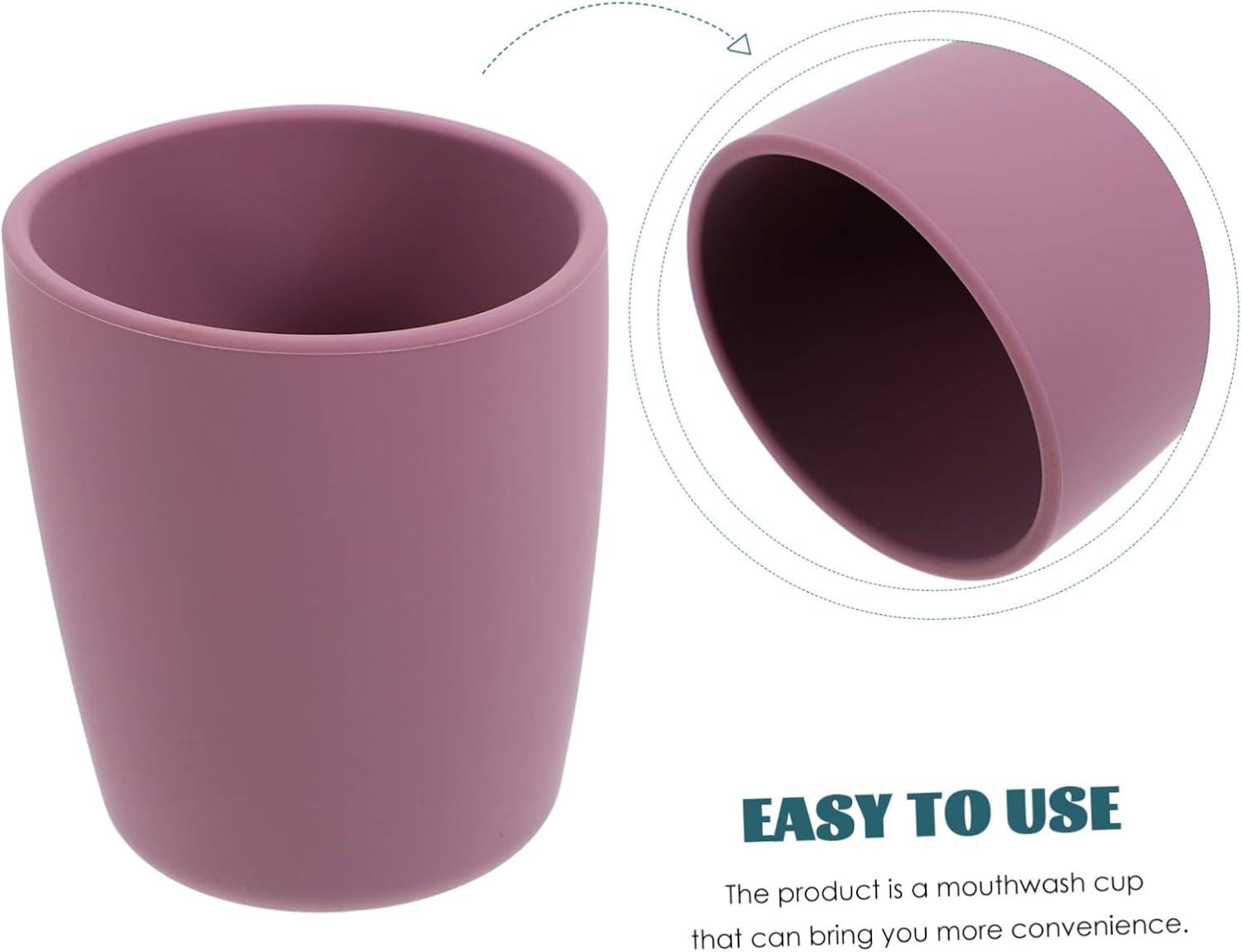 Silicone Bath Cups for Babies - Spill-Proof Leak-Proof Easy to Clean