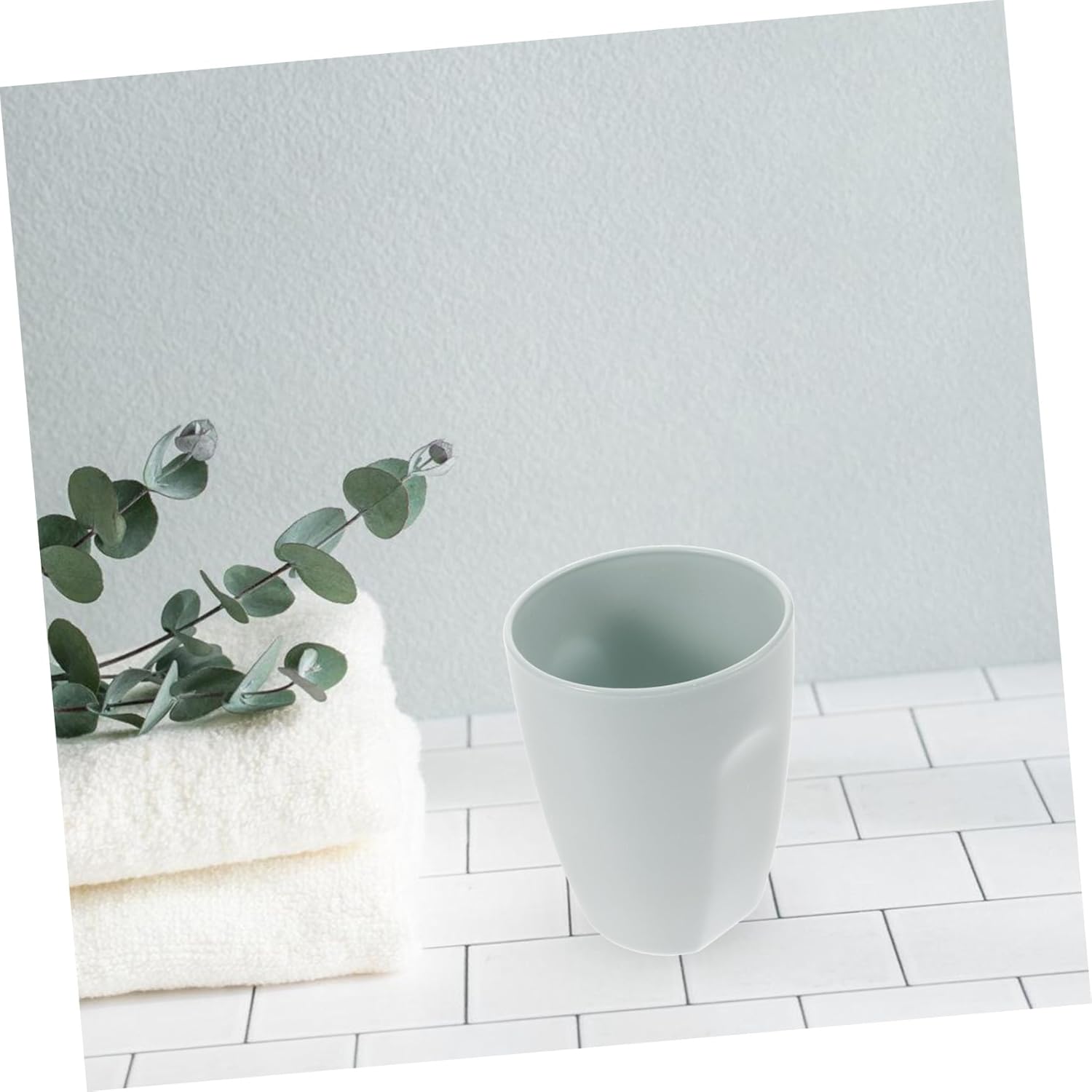 Enhance Daily Oral Care Comfort with FOMIYESBathroom Tumbler Plastic Toothbrush Holder