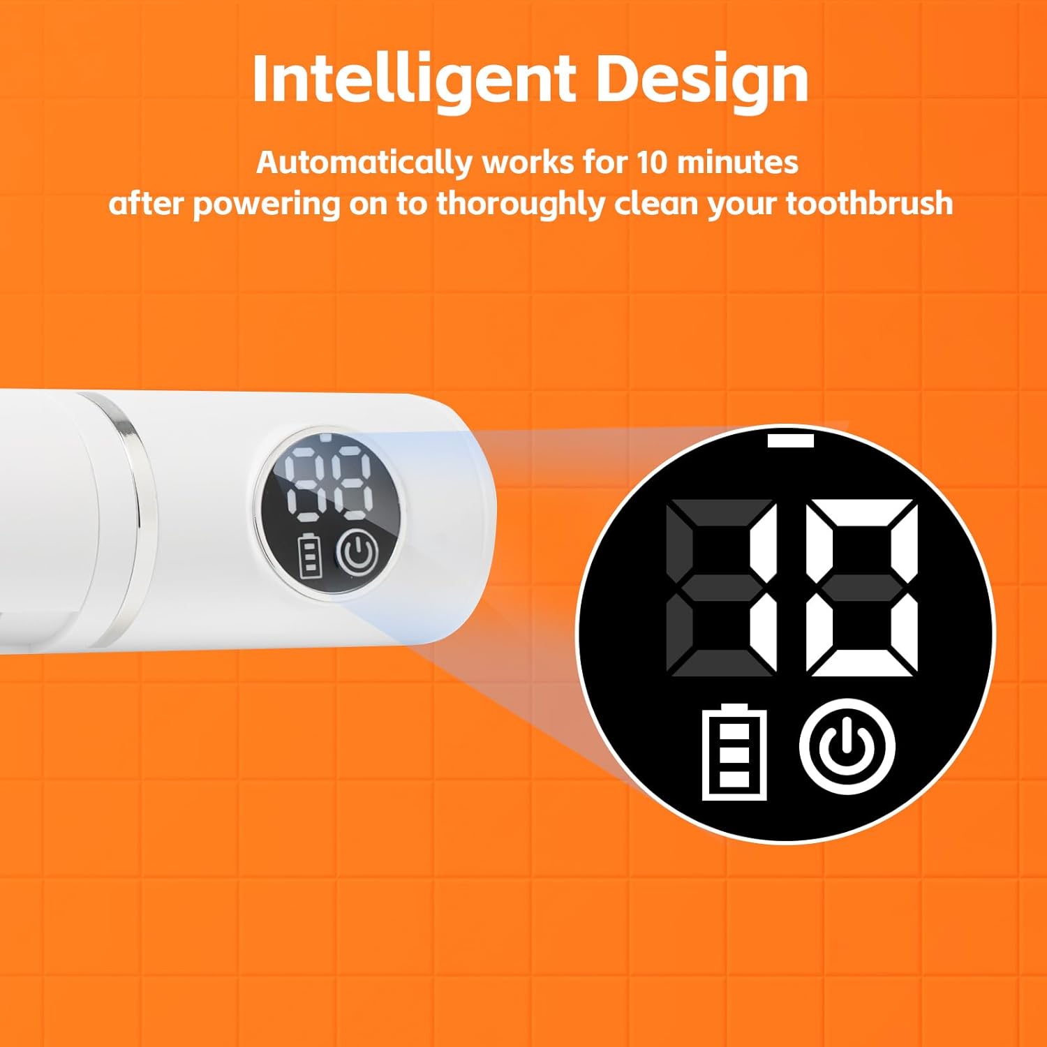 IntelliTooth - Family-Friendly Toothbrush Holder with Automatic Dispenser Modern Sleek Design