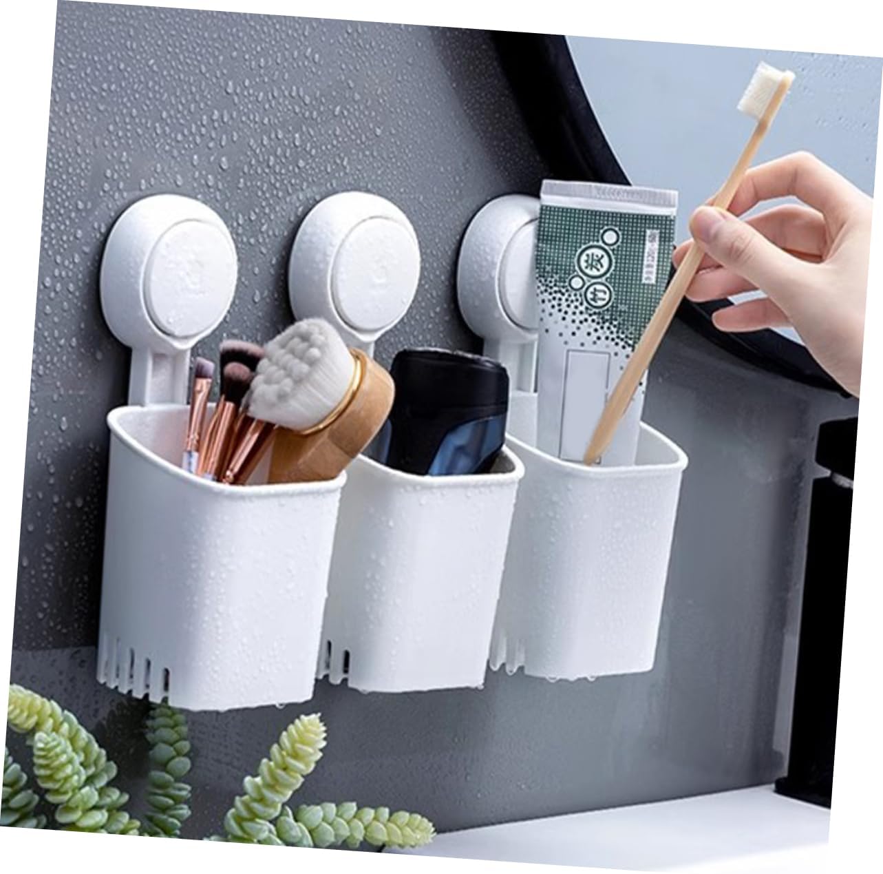 ABOOFAN ProStand Wall Mount Toothbrush Holder
