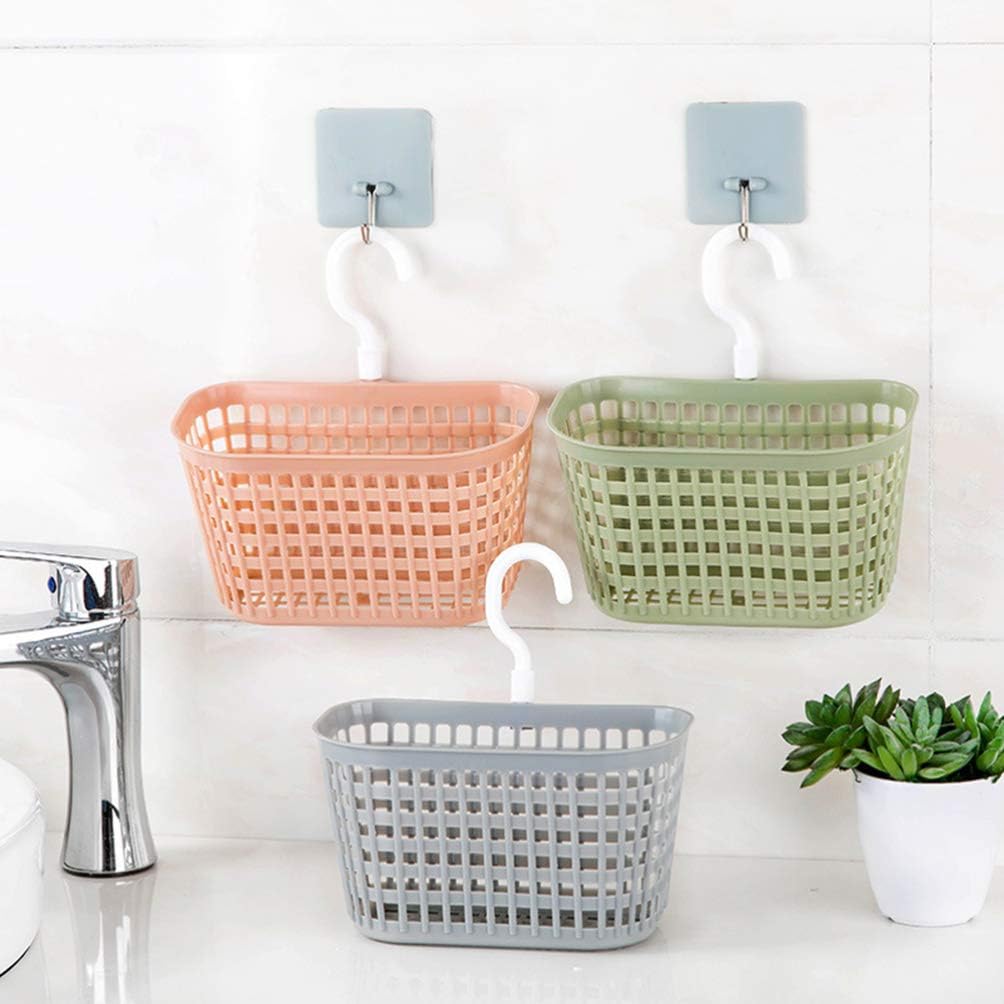 Organizer Tote shower sponge holder plastic bathroom storage
