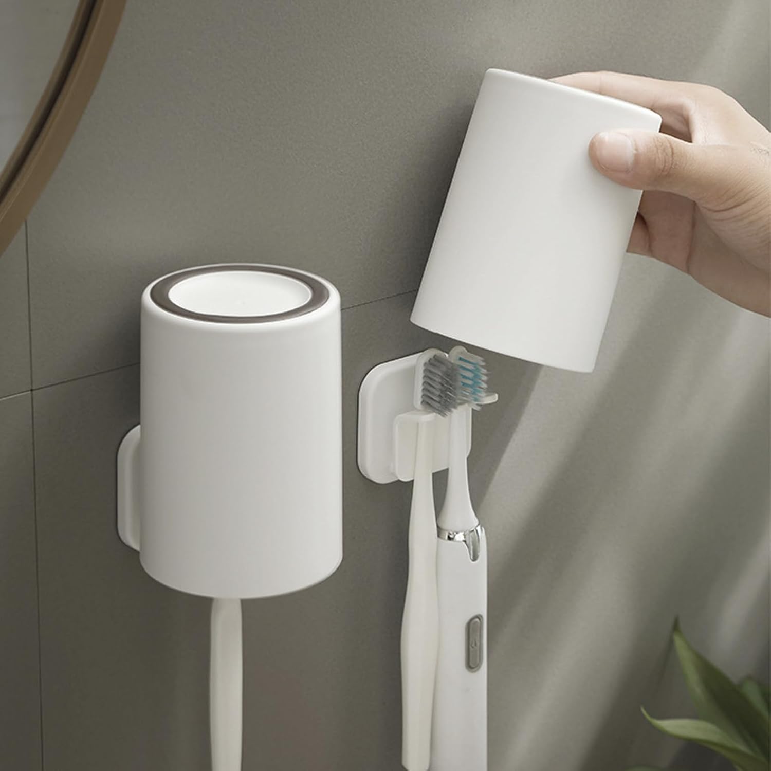 So Nice Toothbrush Holder Wall Mounted