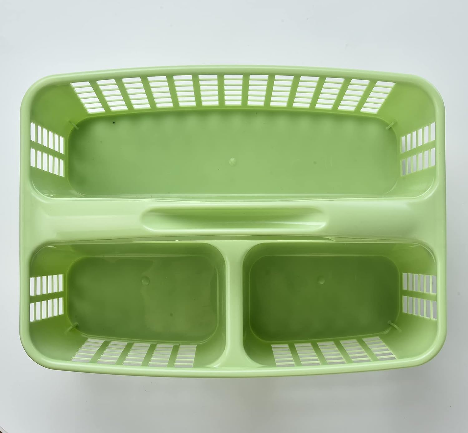 Portable Shower Caddy Basket with Compartments and Handle