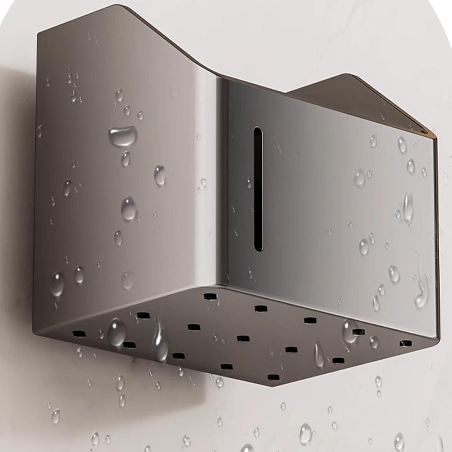 Generic Screwless Suction Shower Shelf Carbon Steel Storage for Bathroom Kitchen