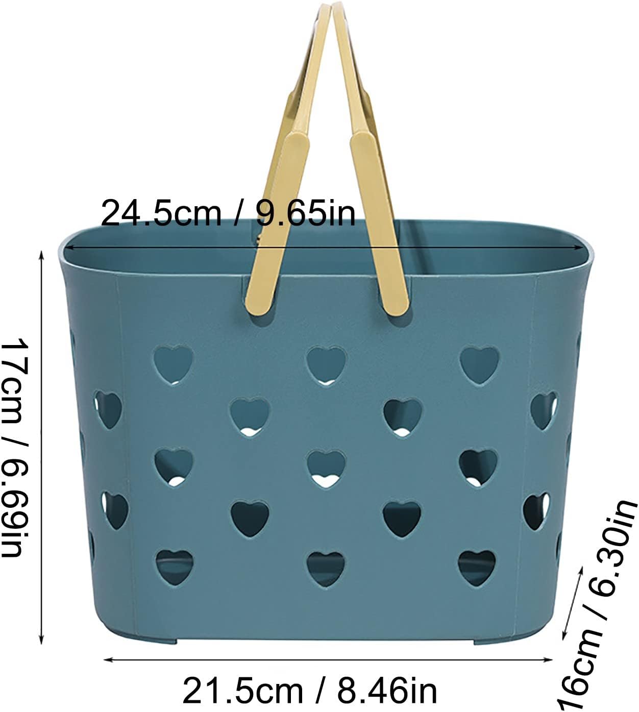 Berry Basket Portable Shower Caddy Tote with Handle