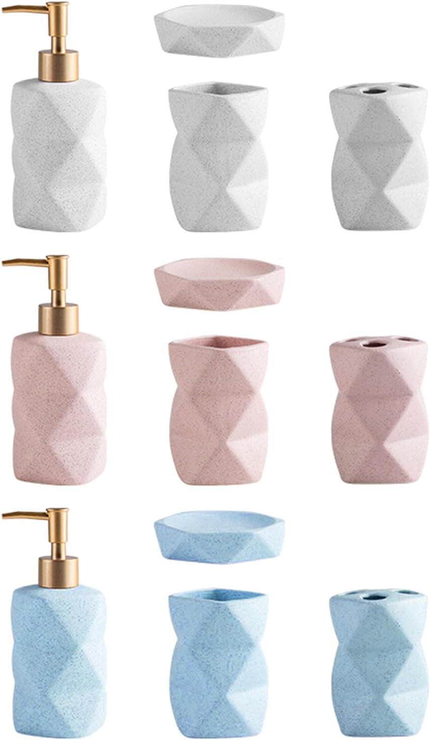 Compact Multi-Purpose Bathroom Accessory Set
