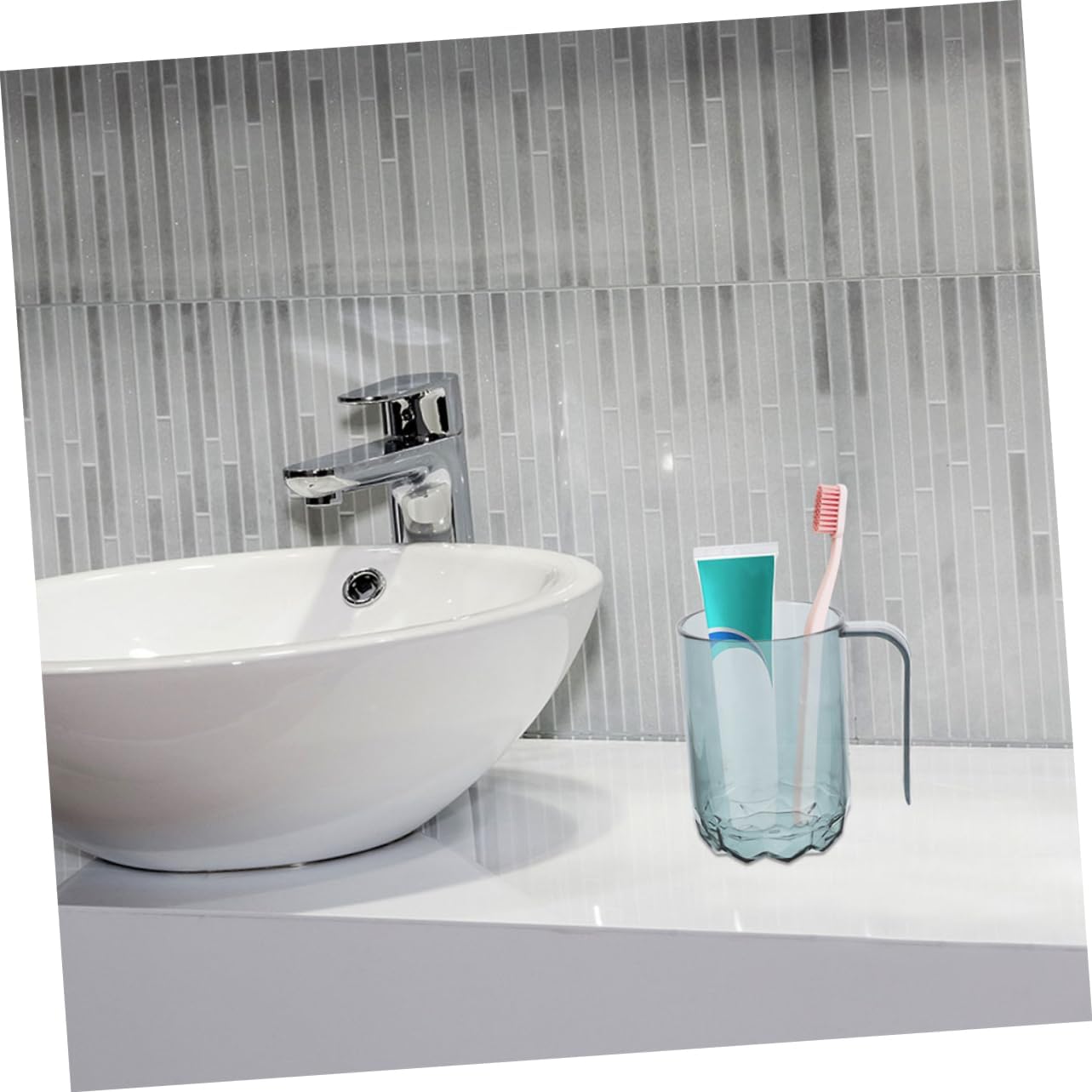 3-Pack Nordic Toothbrush Cups