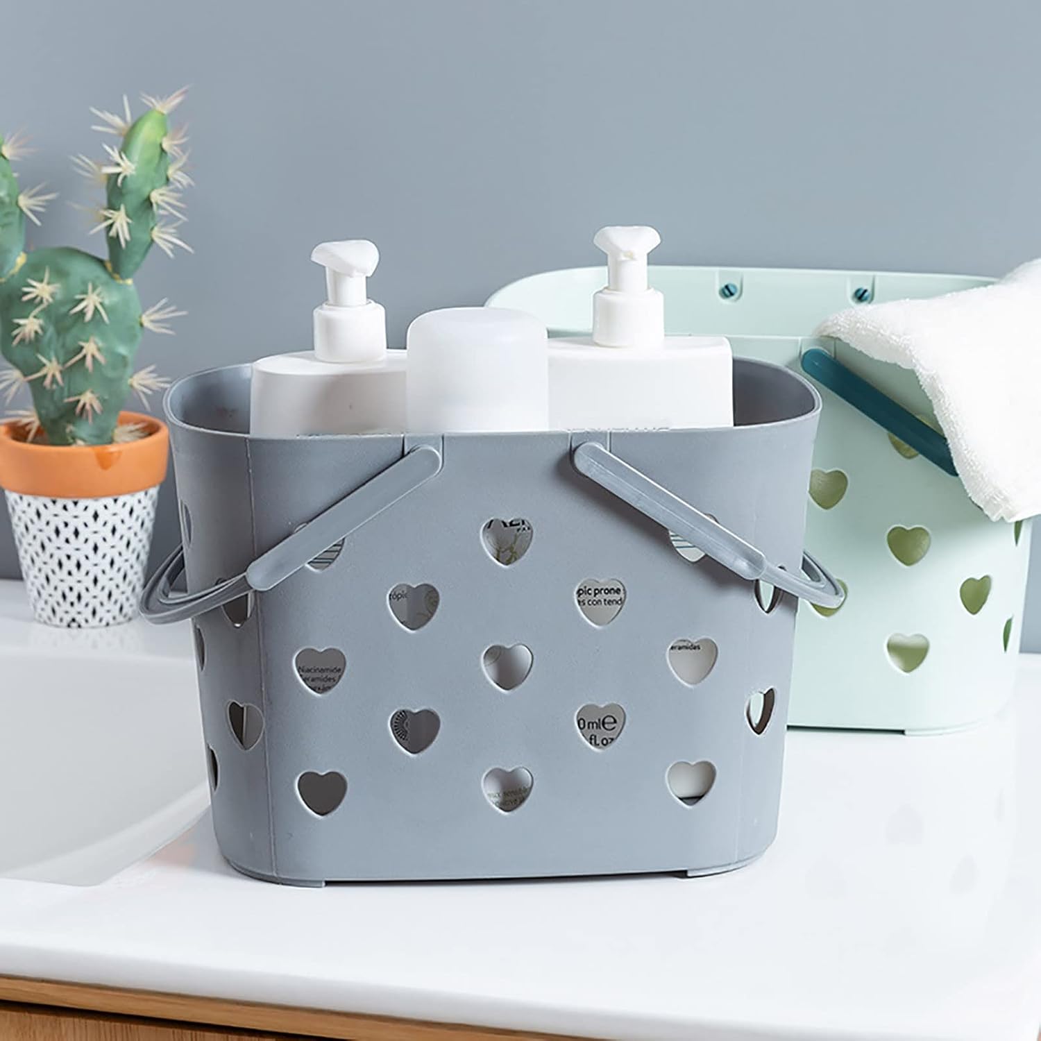 Berry Basket Portable Shower Caddy Tote with Handle