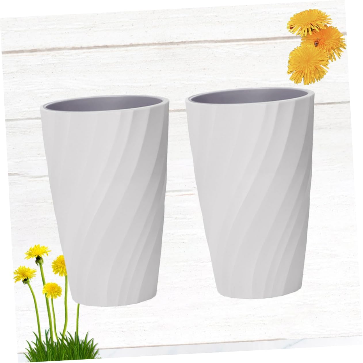 Zerodeko 2-Piece Portable Toothbrush Holder
