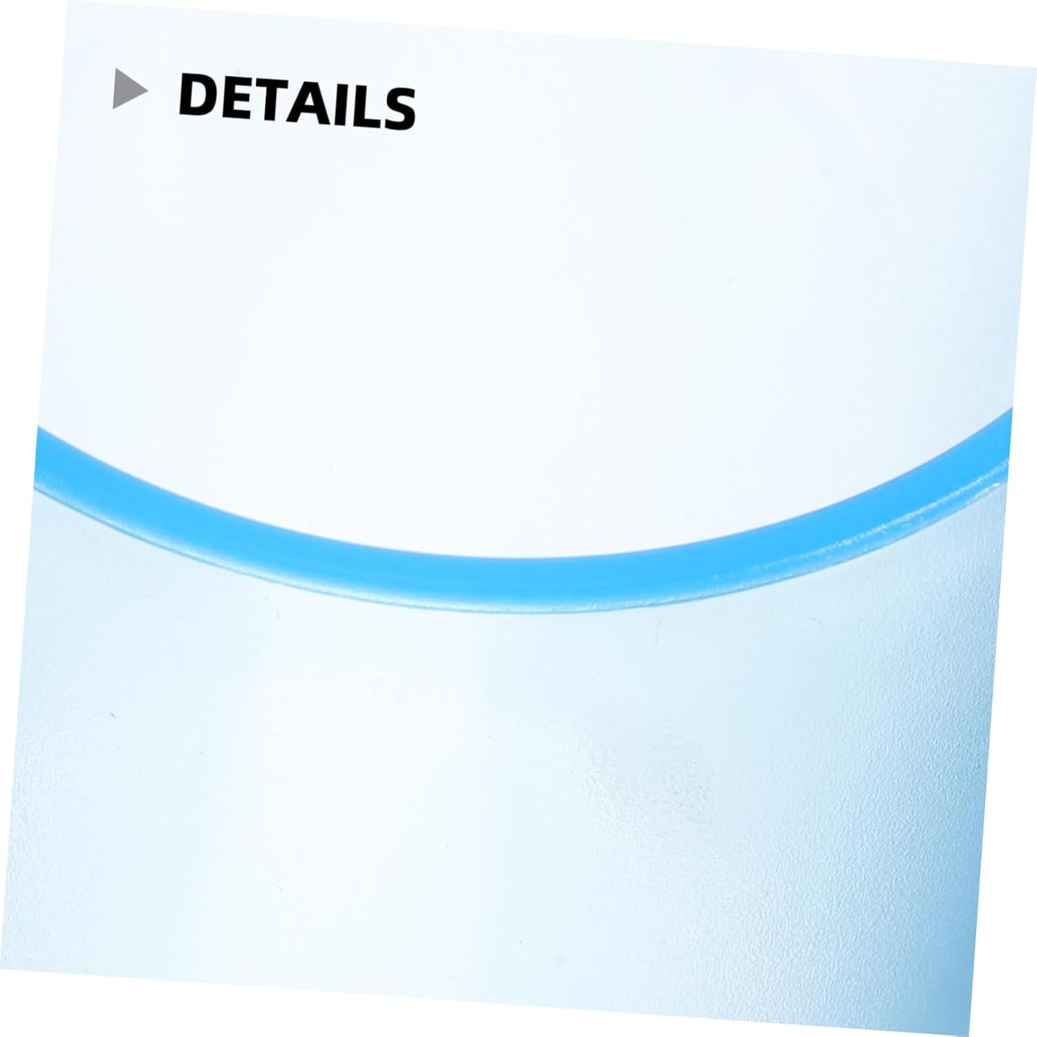 Stylish Blue Transparent Toothbrush Cup for Adults