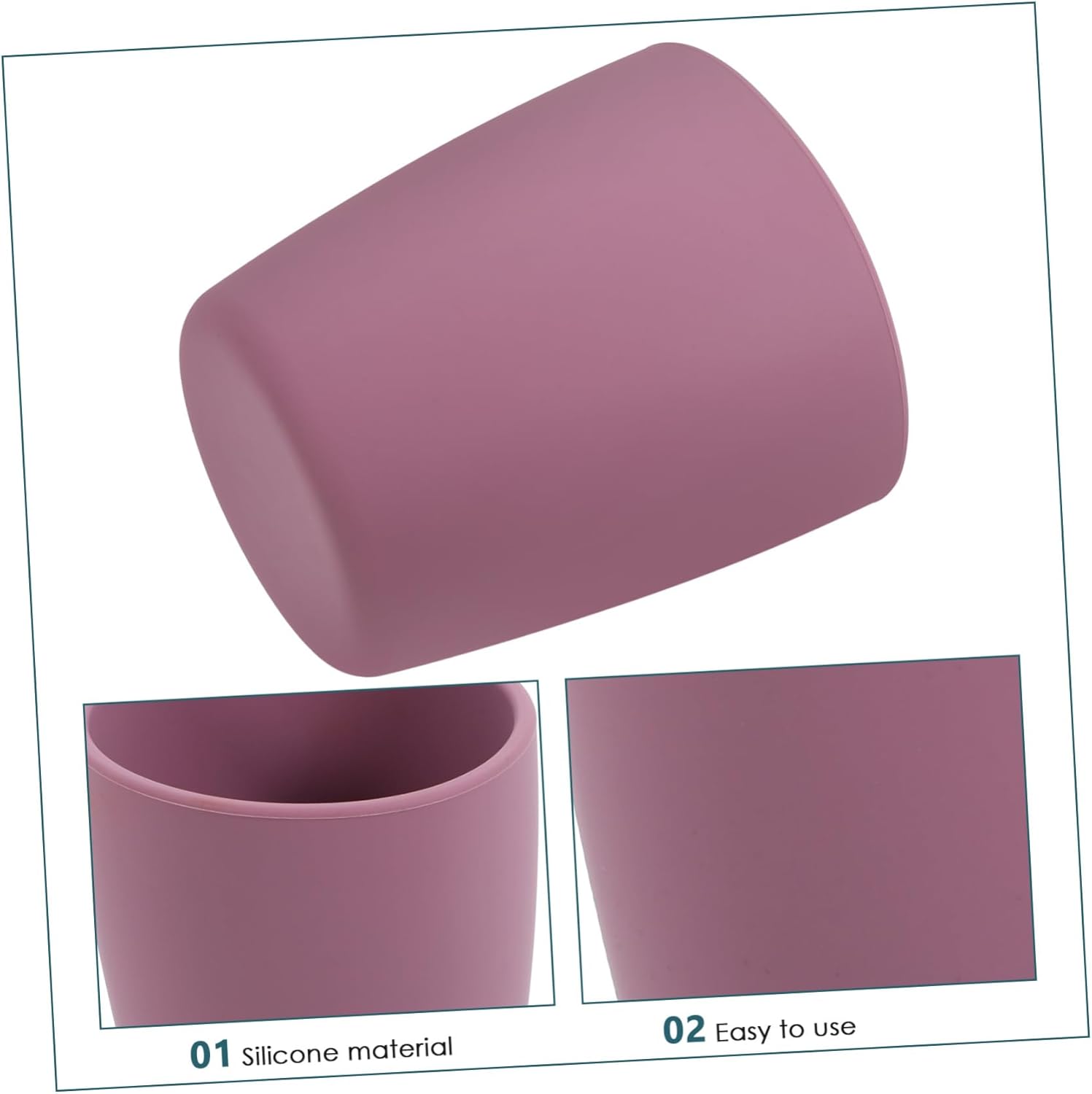 JECOMPRIS Silicone Toothbrush Holder