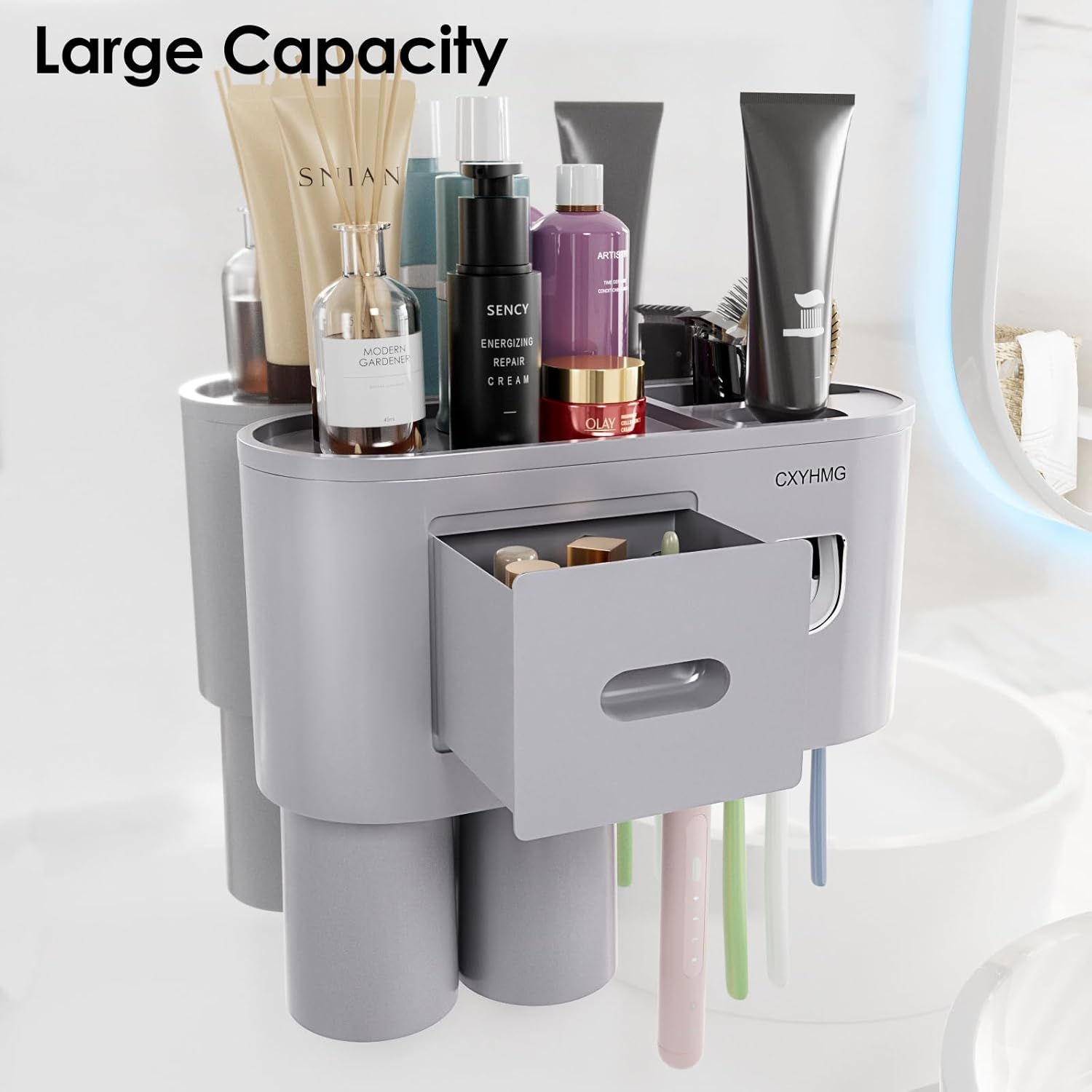 Automatic Toothpaste Squeezer for Kids Wall-Mounted