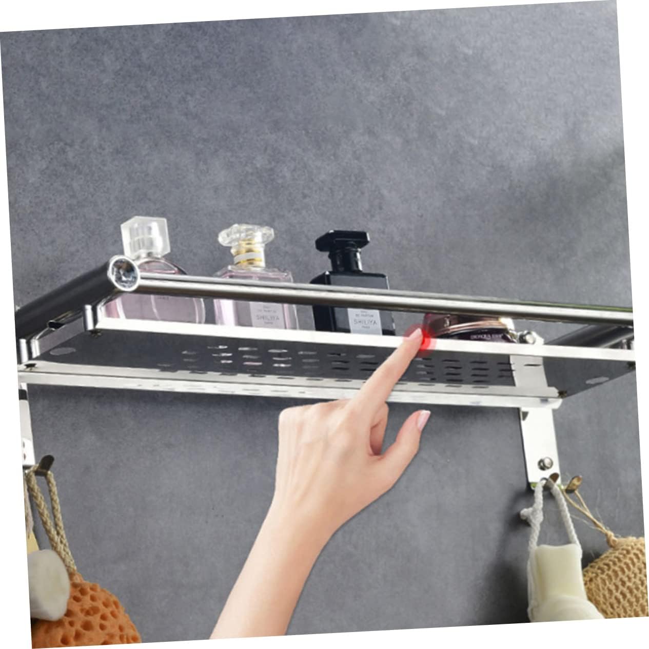 BrightFufu Stainless Steel Bathroom Shower Rack