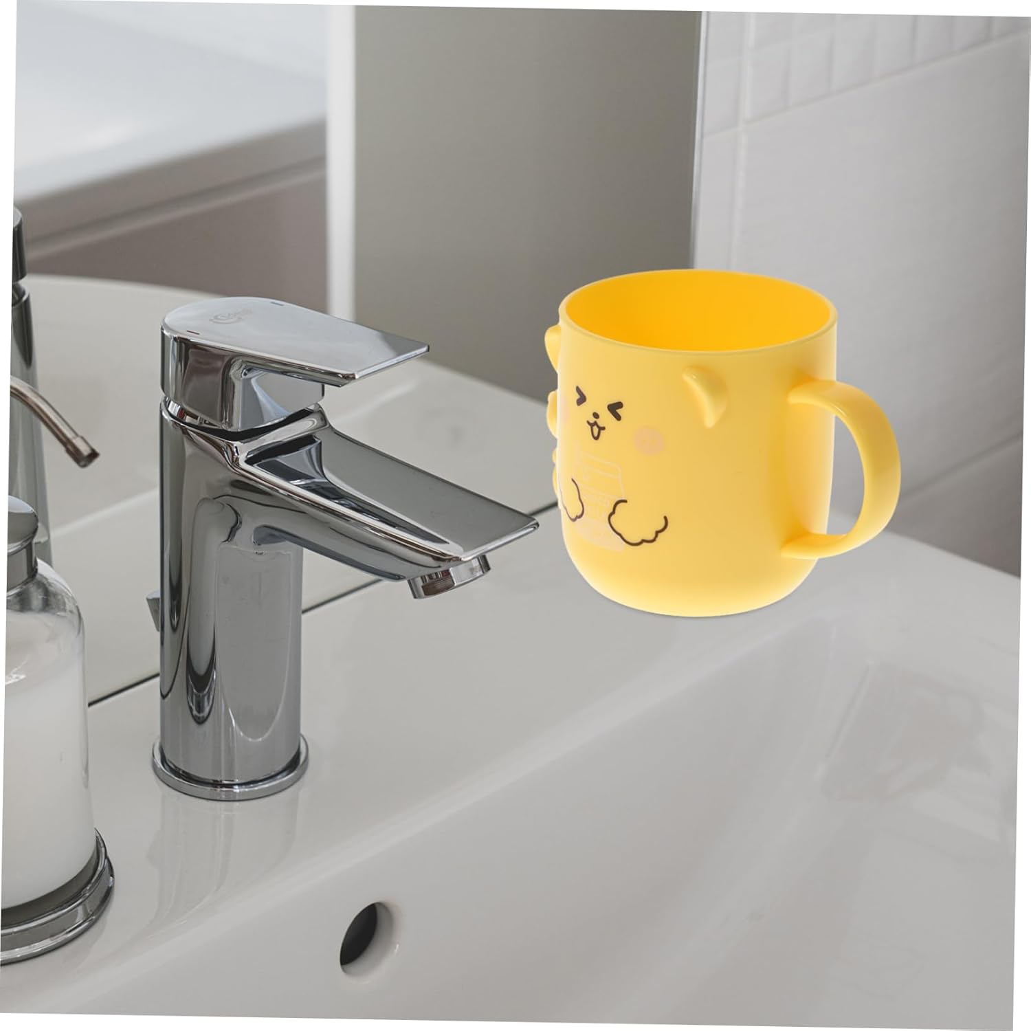 Gleavi Practical 2-Pack Kids Toothbrush Cup Cartoon Design