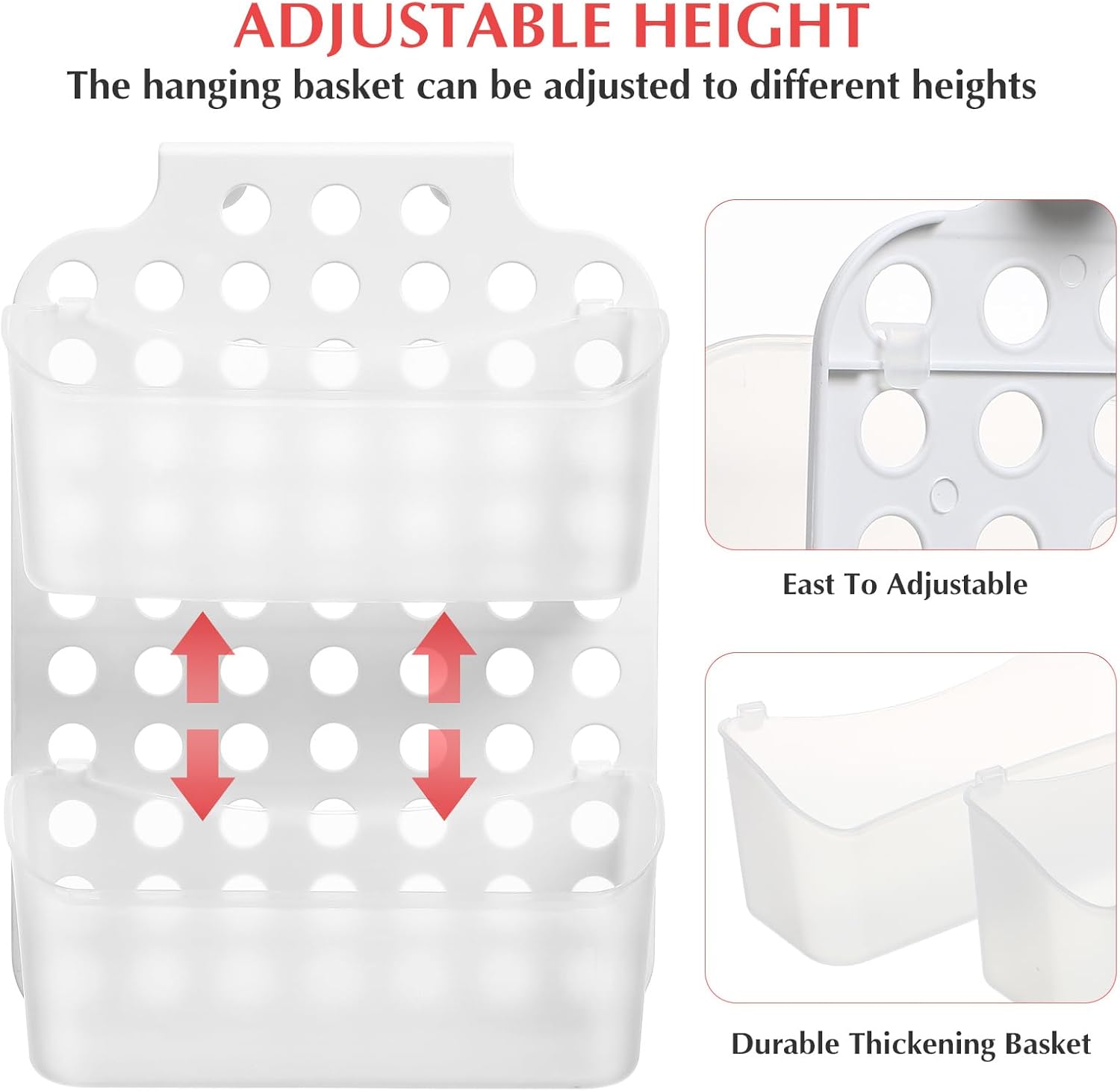 Healvian Hanging Shower Organizer