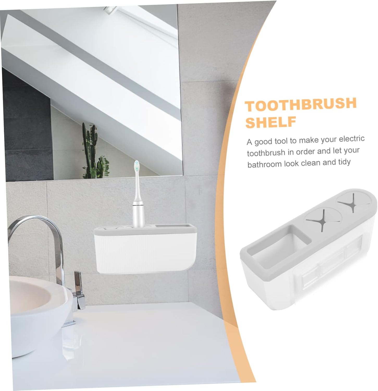 Electric Toothbrush Wall Holder for Boys and Girls